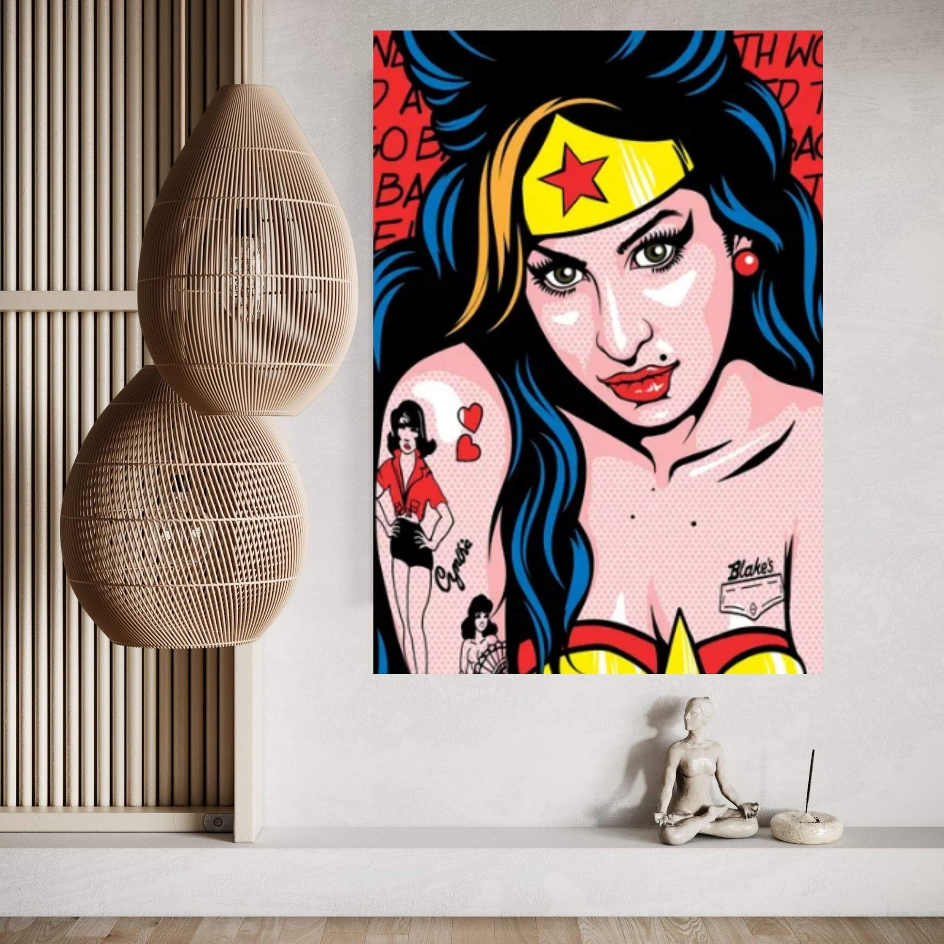 Legends Assemble V Canvas Wall Art - Y Canvas