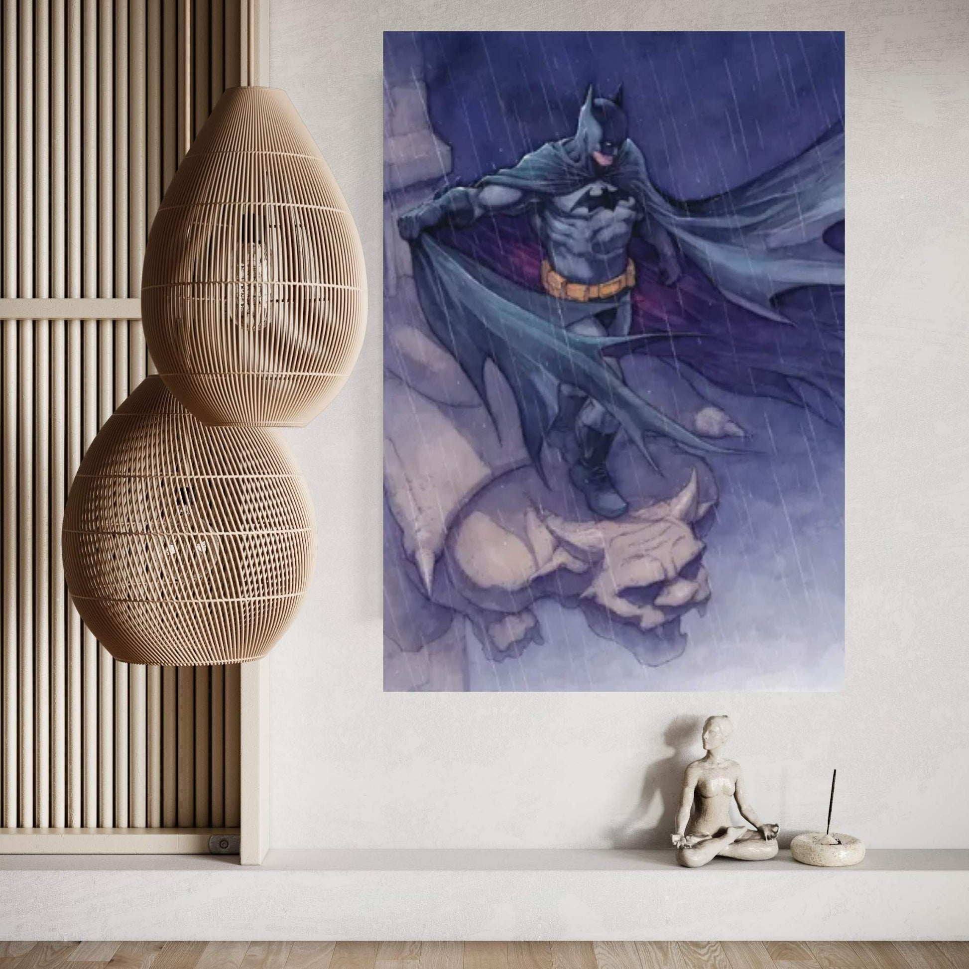 Dark Knight Canvas Wall Art - Y Canvas