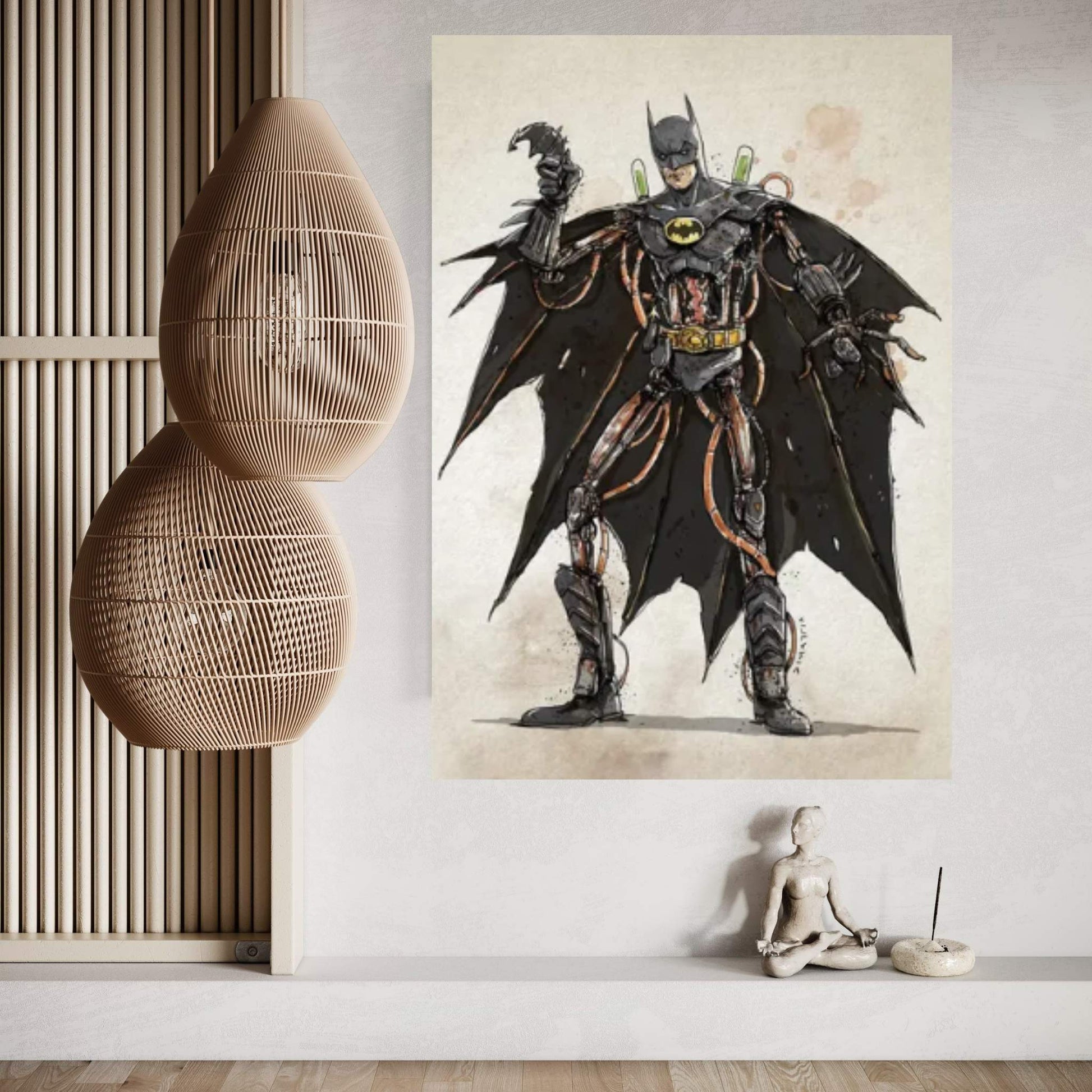 Rusty Batman '89 Canvas Wall Art - Y Canvas