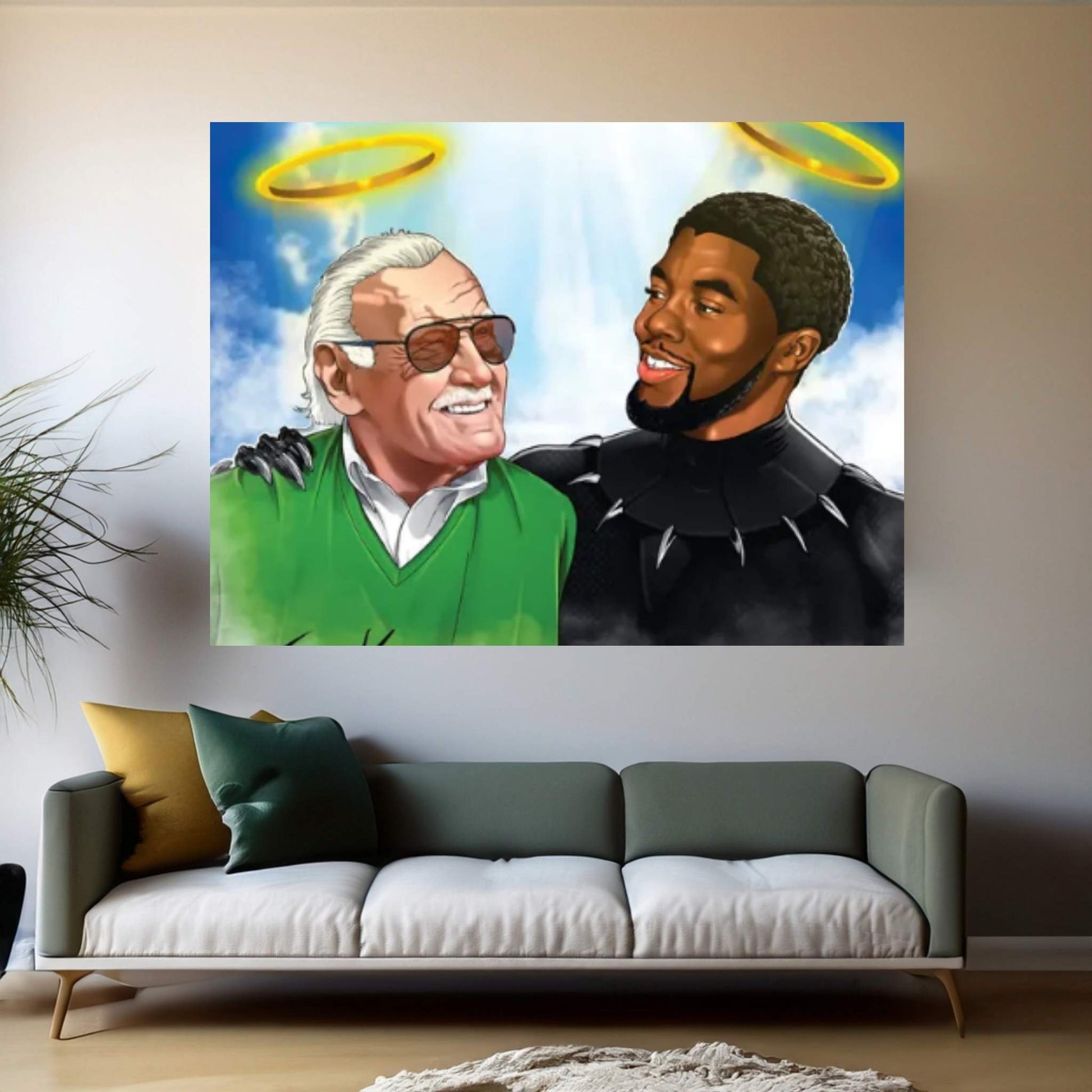 Excelsior Canvas Wall Art - Y Canvas