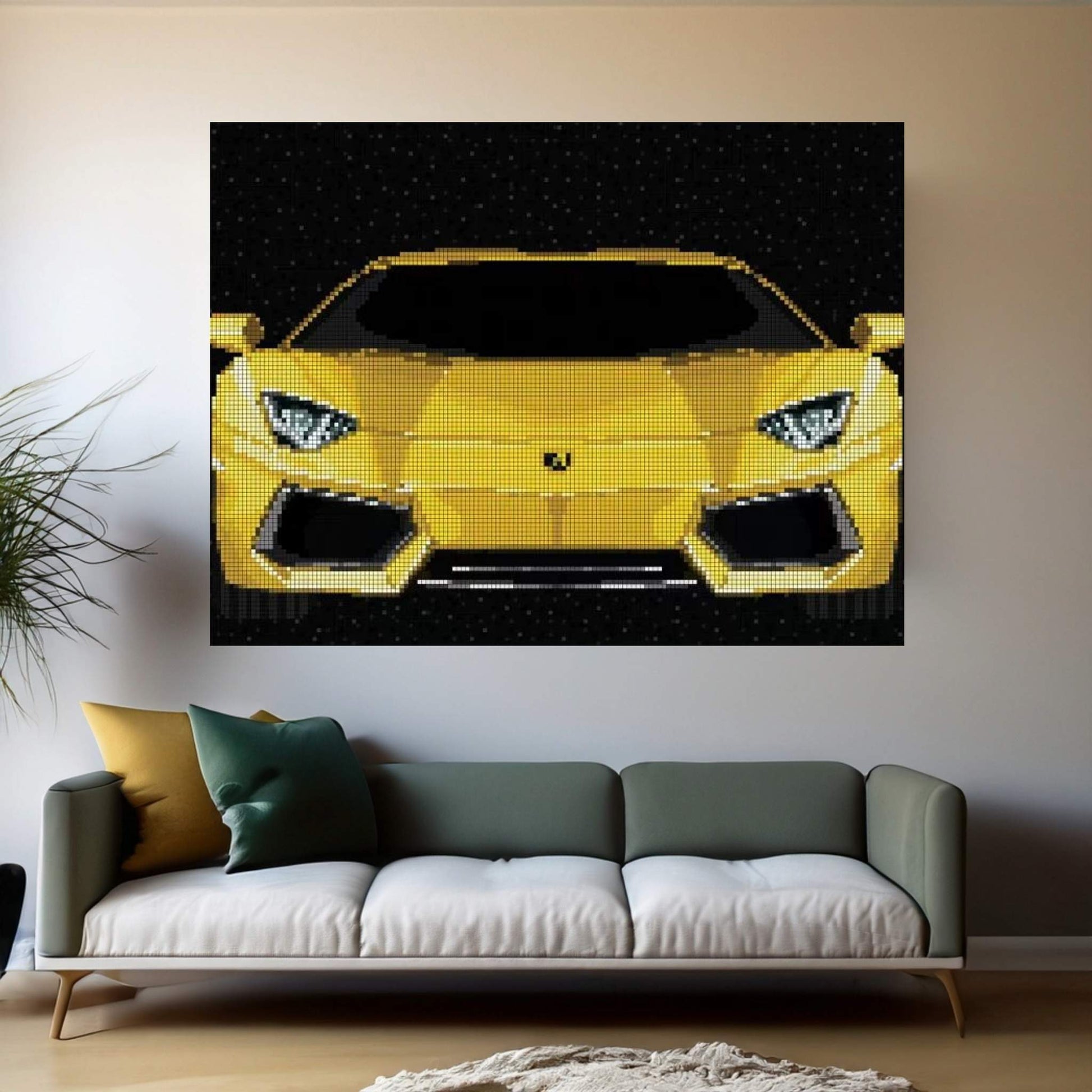 Aventador Canvas Wall Art - Y Canvas