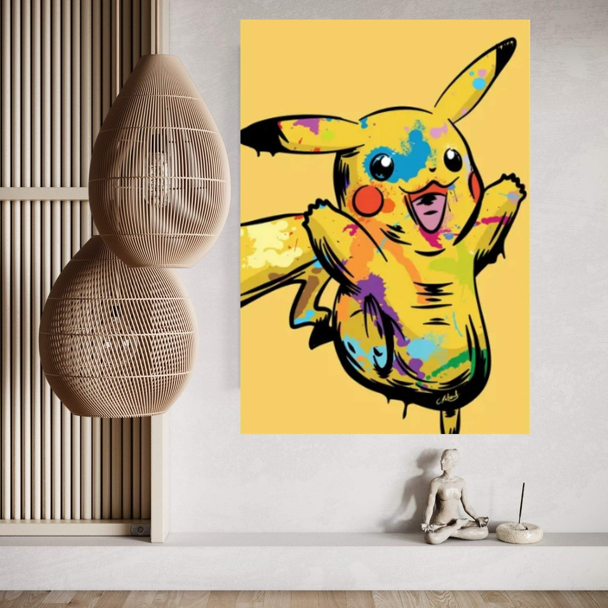 Pokémon - Pikachu Canvas Wall Art - Y Canvas