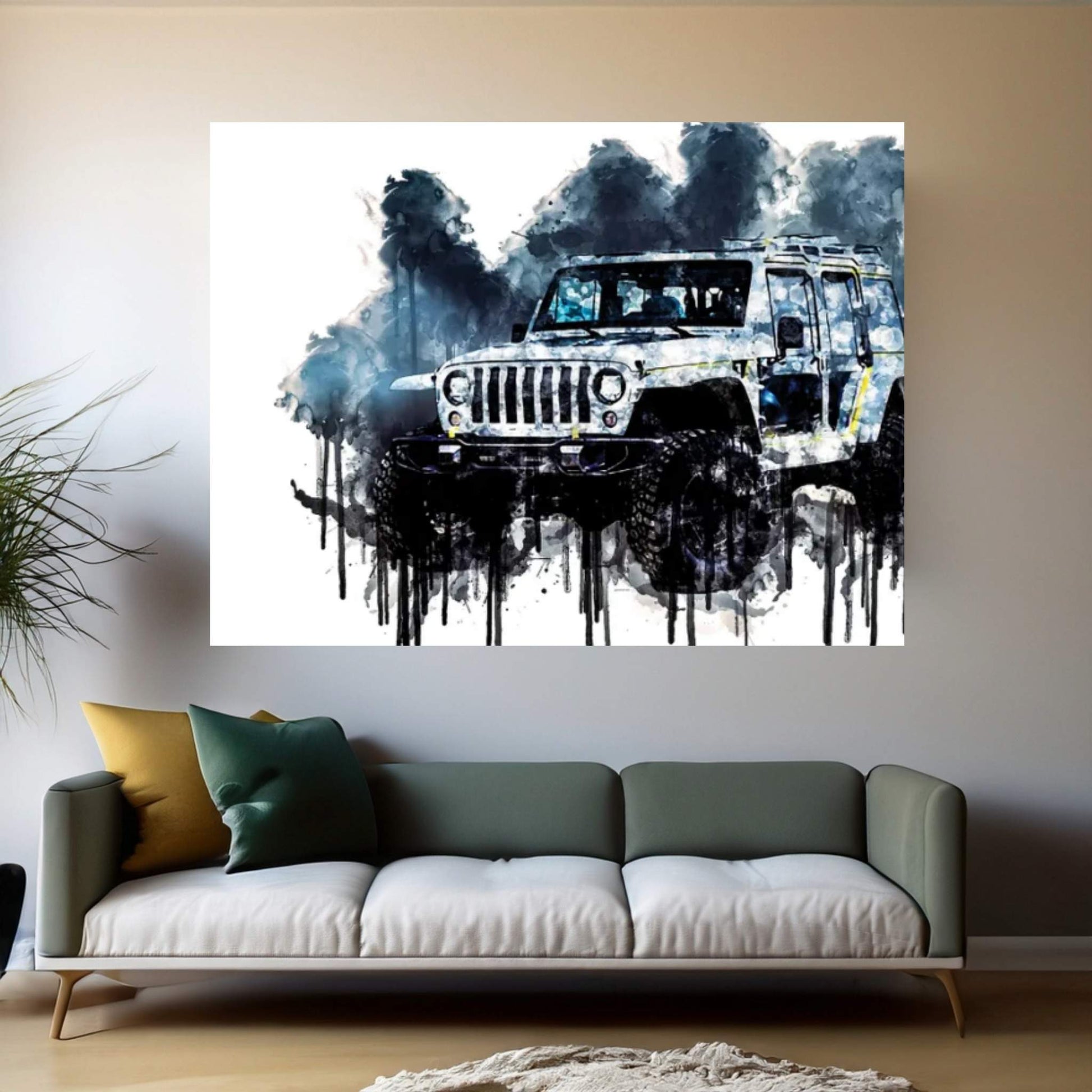 2017 Jeep Safari Concept Vehicle CX Canvas Wall Art - Y Canvas