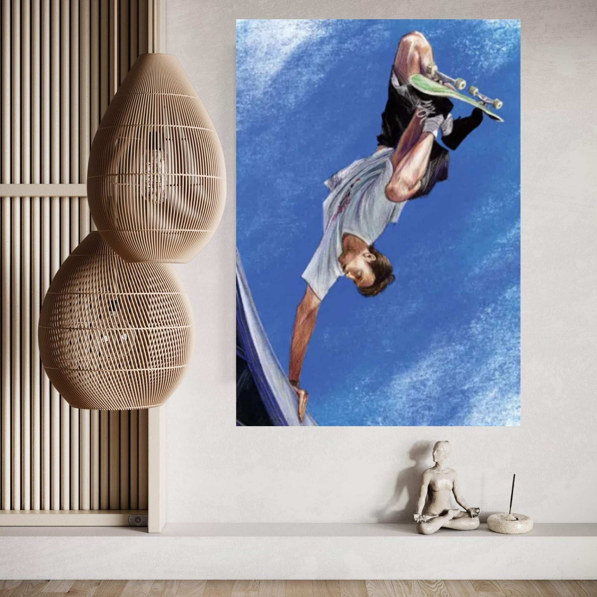 Tony Hawk Canvas Wall Art - Y Canvas