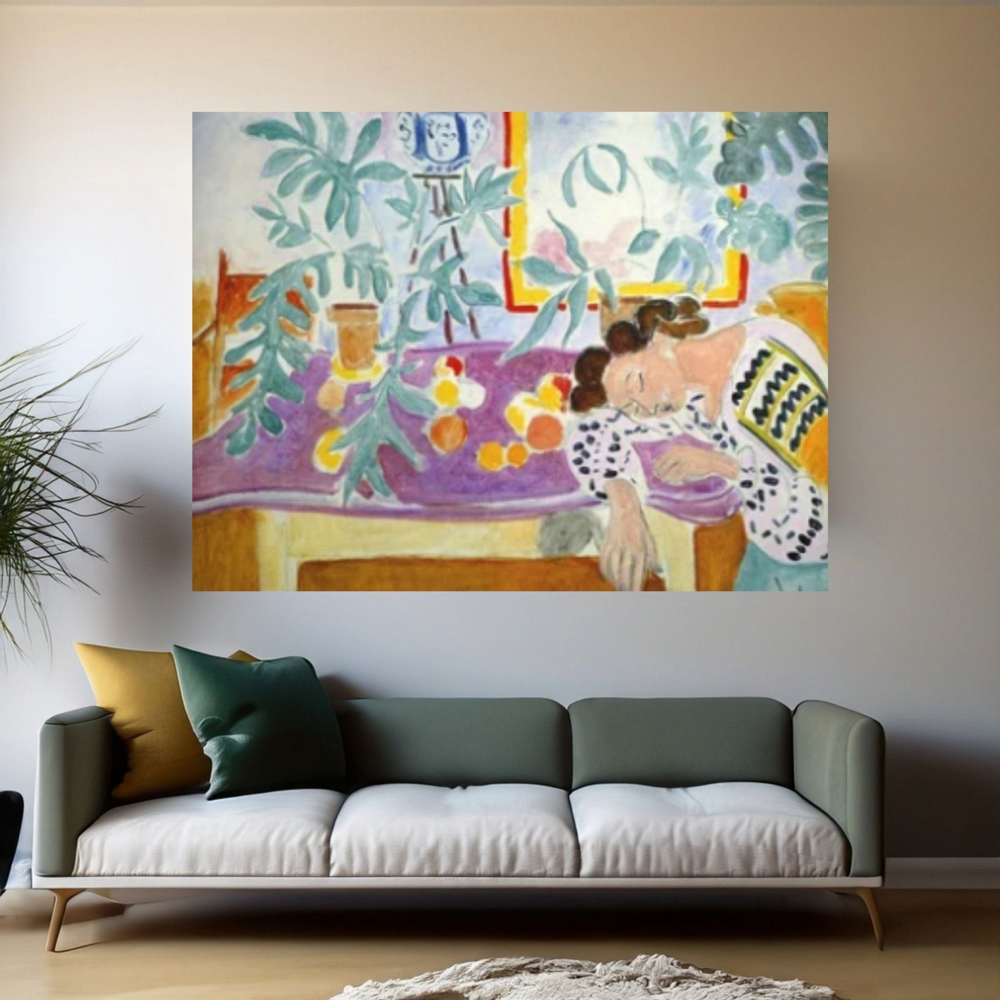 Henri Matisse Canvas Wall Art Poster, Henri Matisse Canvas, Henri Matisse Wall Art, Henri Matisse Wall Decor - Y Canvas