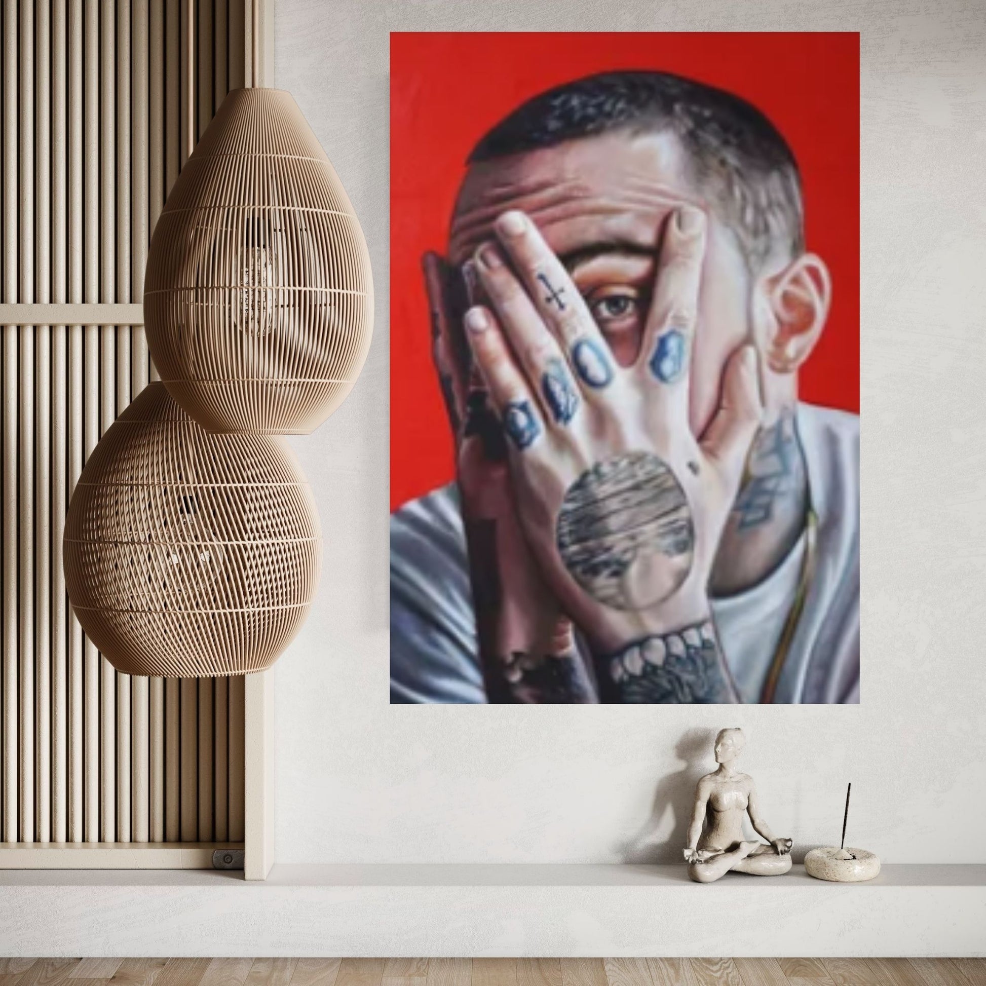 Mac Miller Malcolm James McCormick Rapper Canvas Wall Art Poster Print Wall Decor, Mac Miller Canvas - Y Canvas