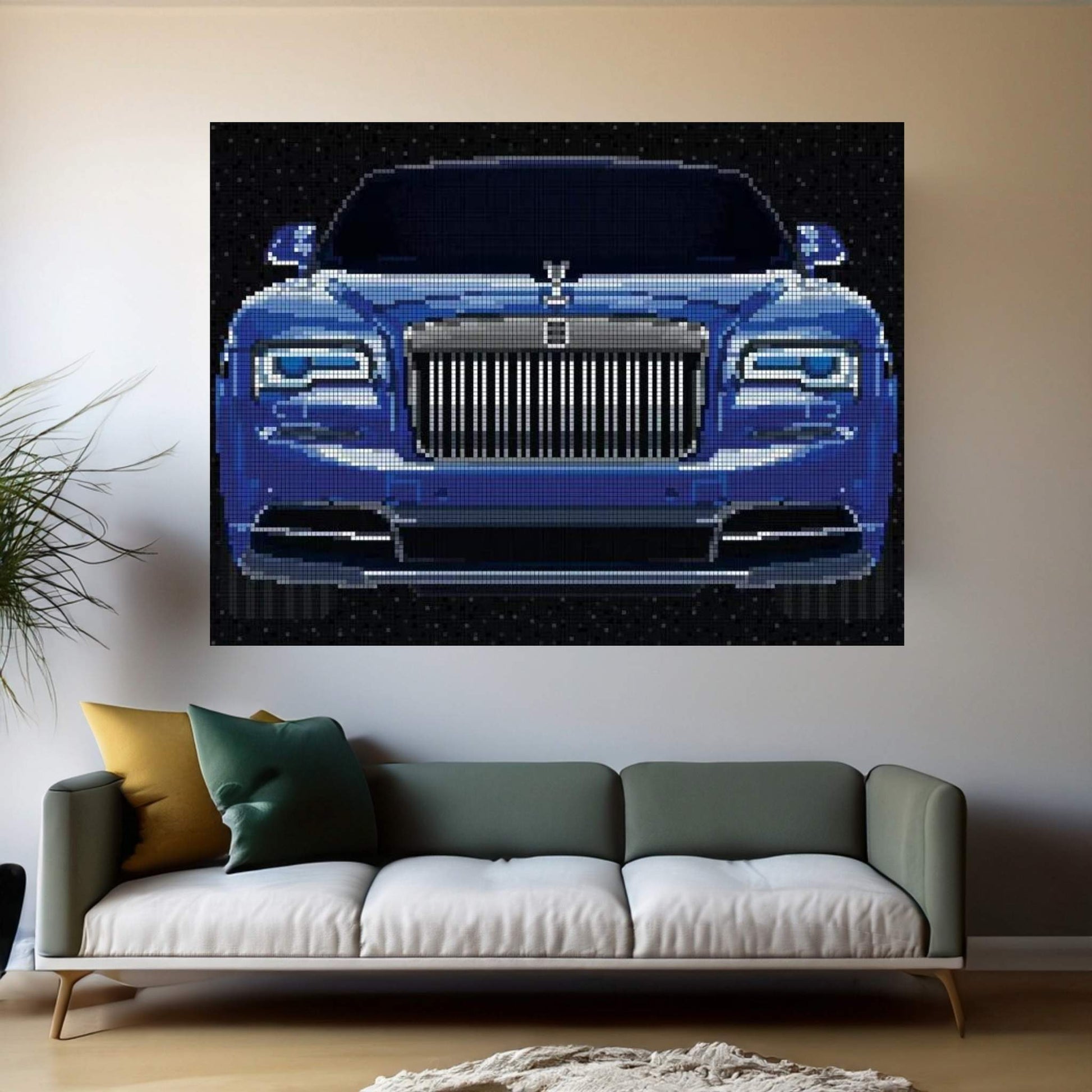 Rolls Dawn Canvas Wall Art - Y Canvas