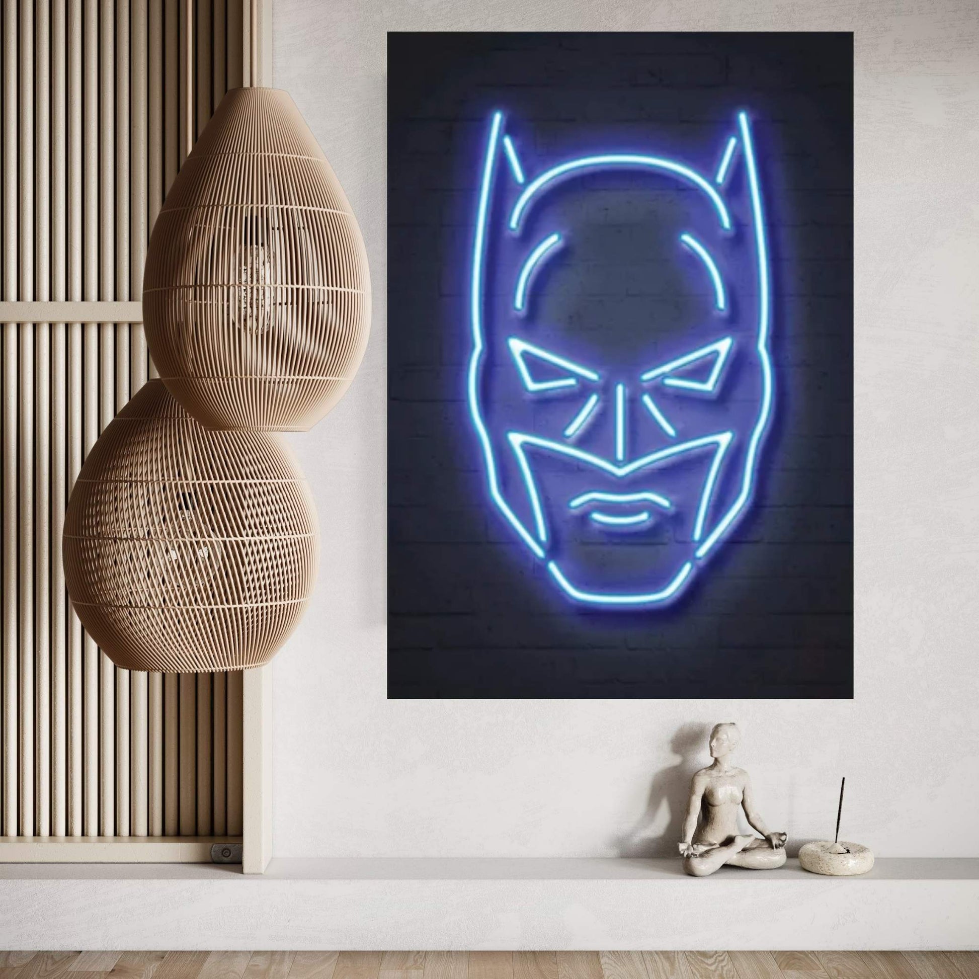 Batman Canvas Wall Art - Y Canvas