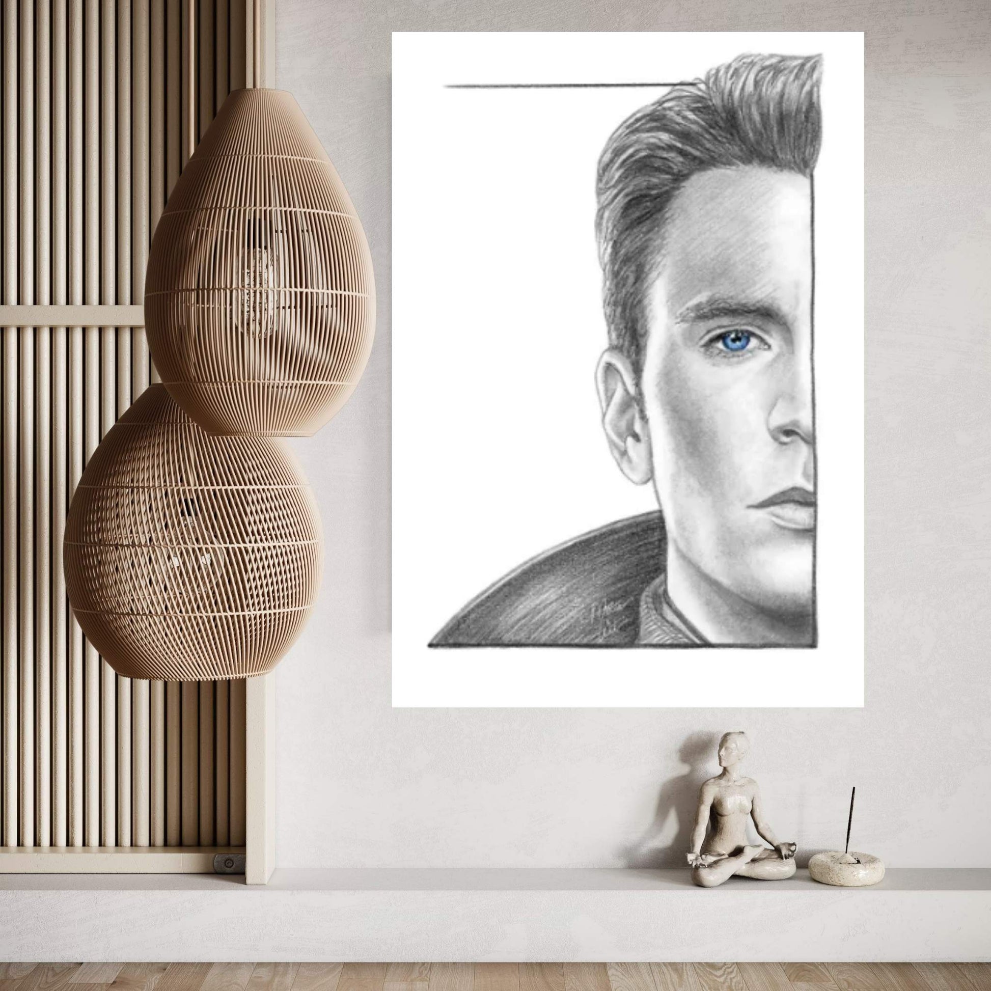 Steve Rogers End Game Canvas Wall Art - Y Canvas