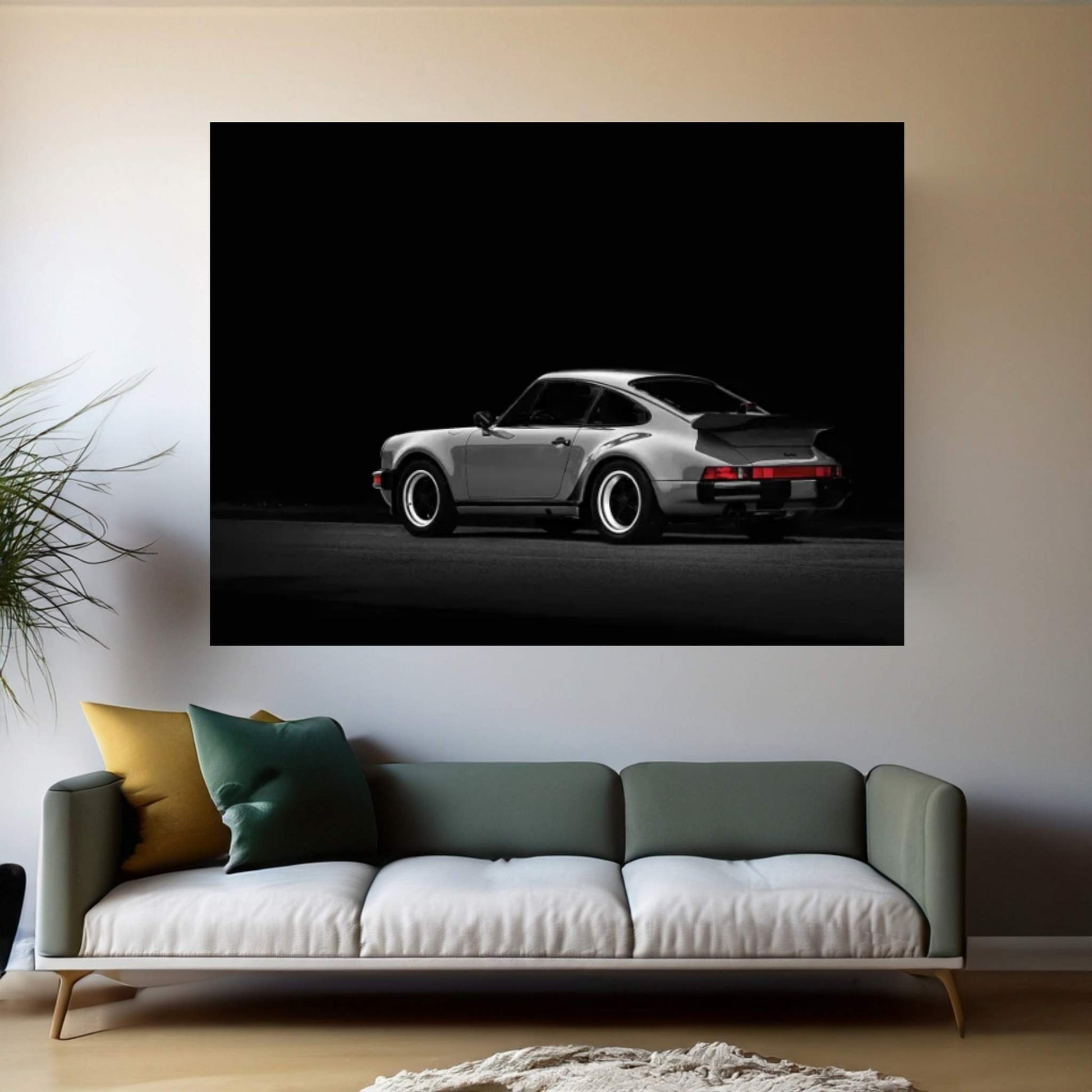 1978 Porsche 930 Turbo Canvas Wall Art - Y Canvas