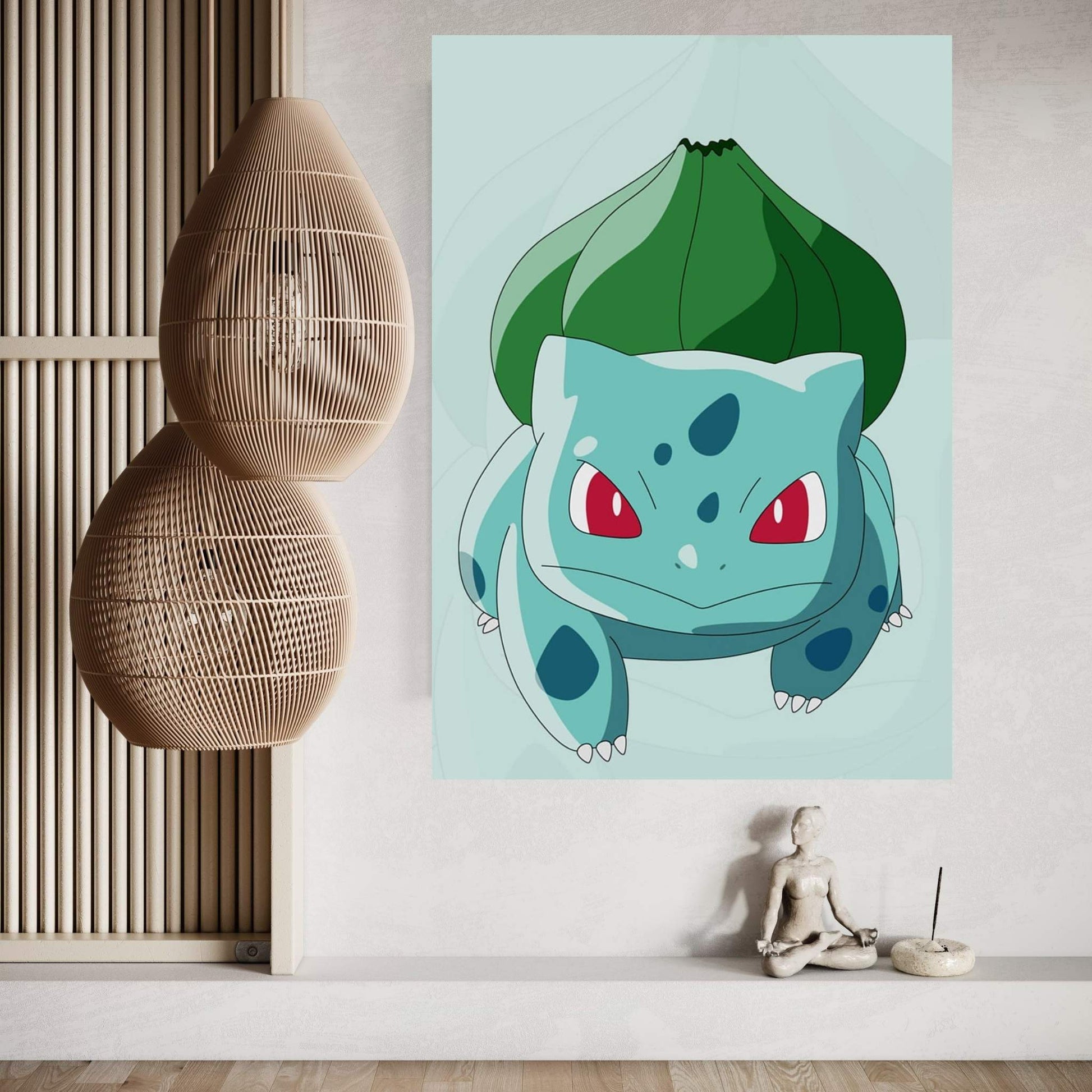 Pokémon - Bulbasaur Canvas Wall Art - Y Canvas