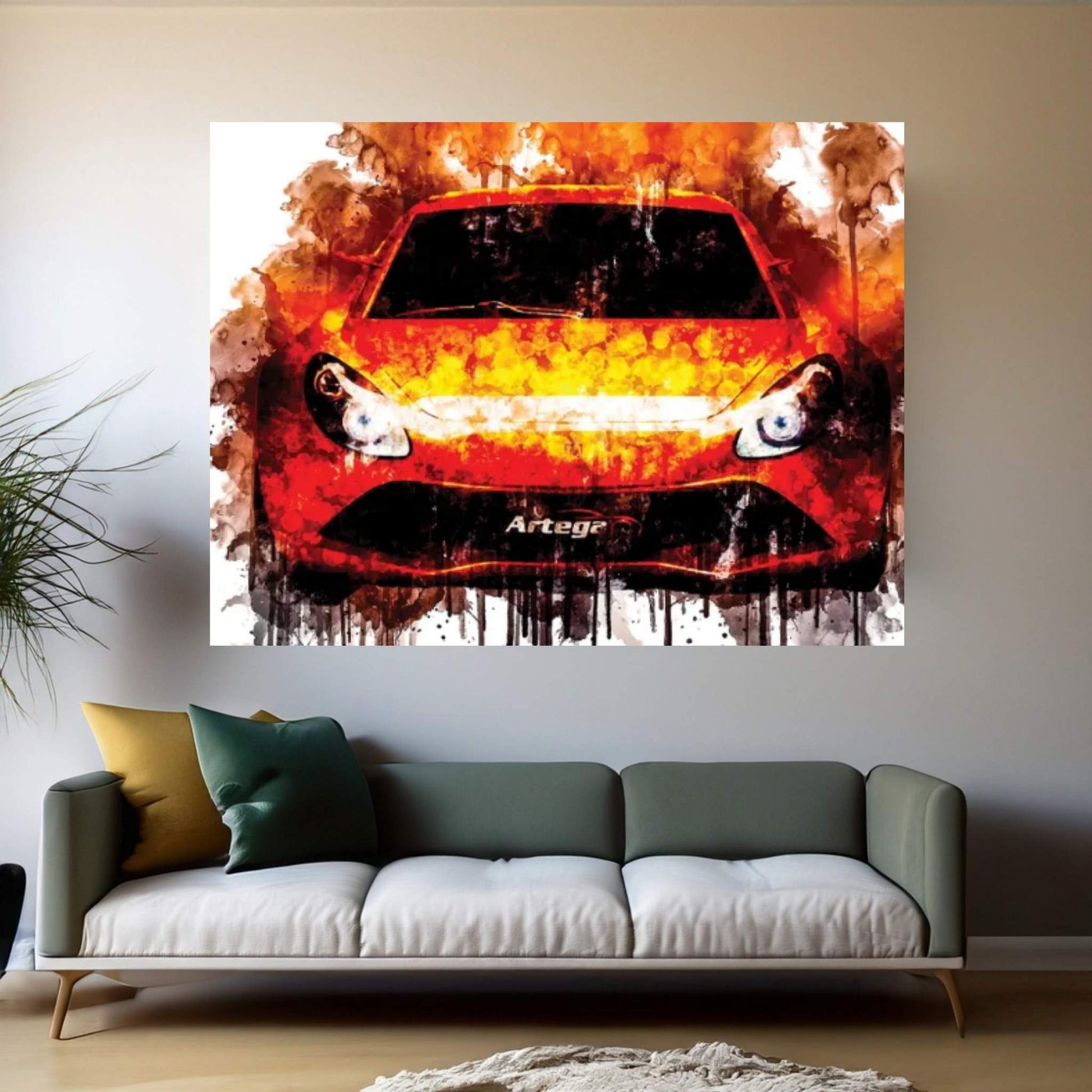 2017 Artega Scalo Superelletra Canvas Wall Art - Y Canvas