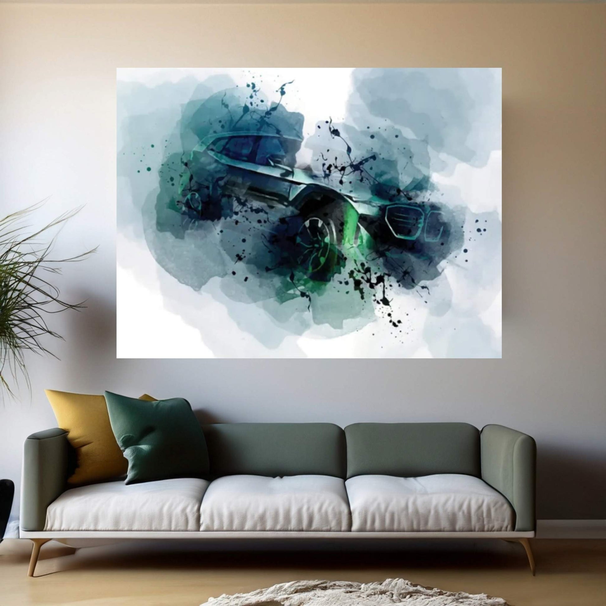 2021 BMW Xm Concept Exterior Electric Cars Canvas Wall Art - Y Canvas