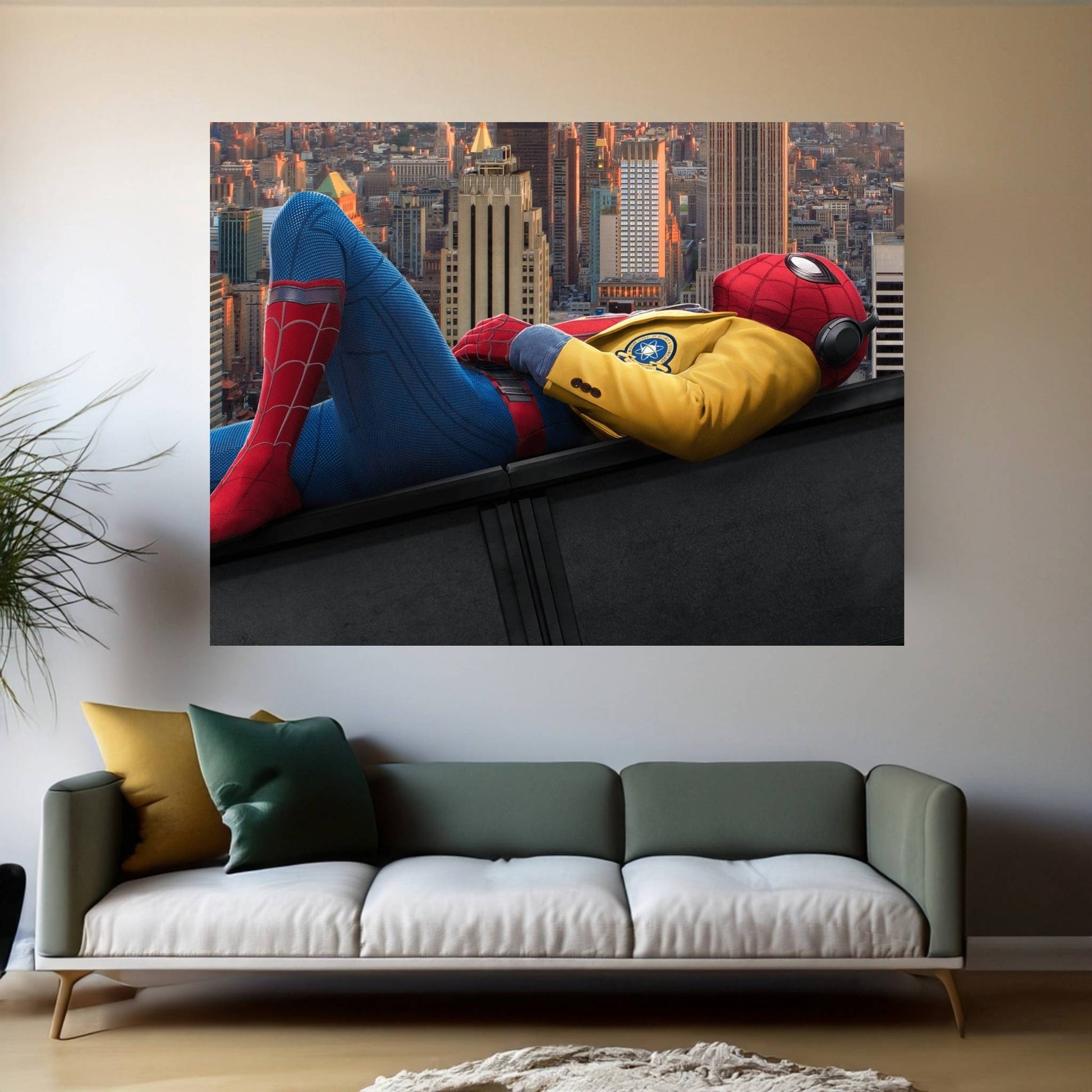 Spiderman Canvas Wall Art - Y Canvas