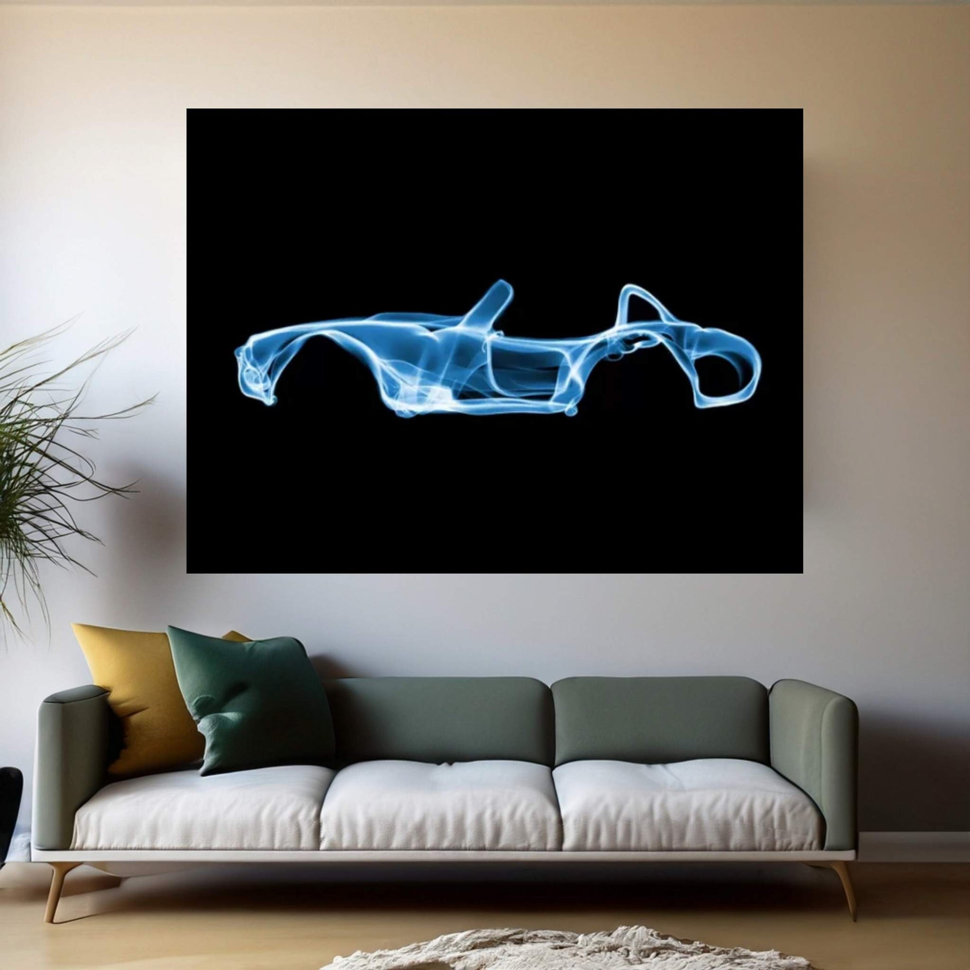 Shelby Cobra Canvas Wall Art - Y Canvas