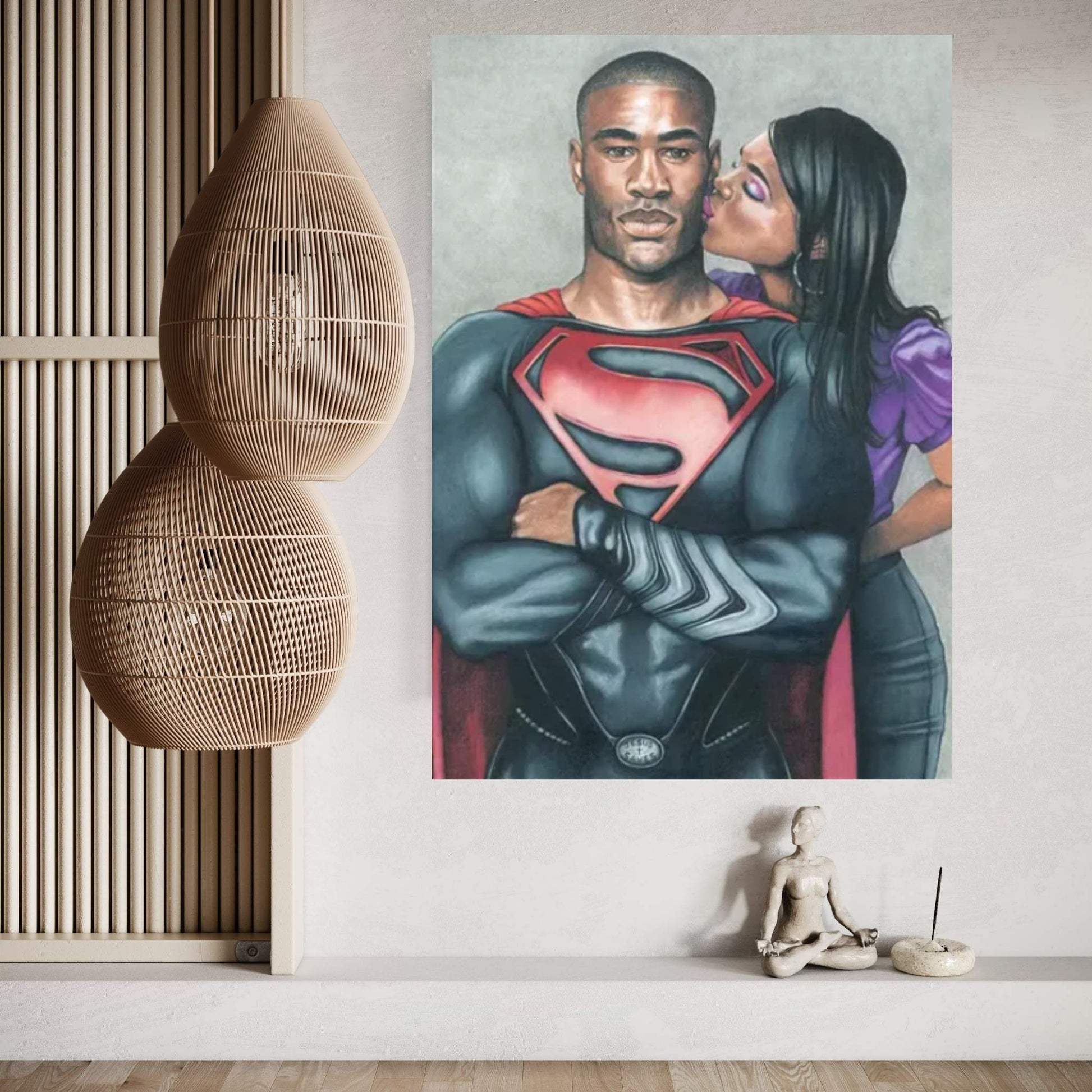 Superman Canvas Wall Art - Y Canvas