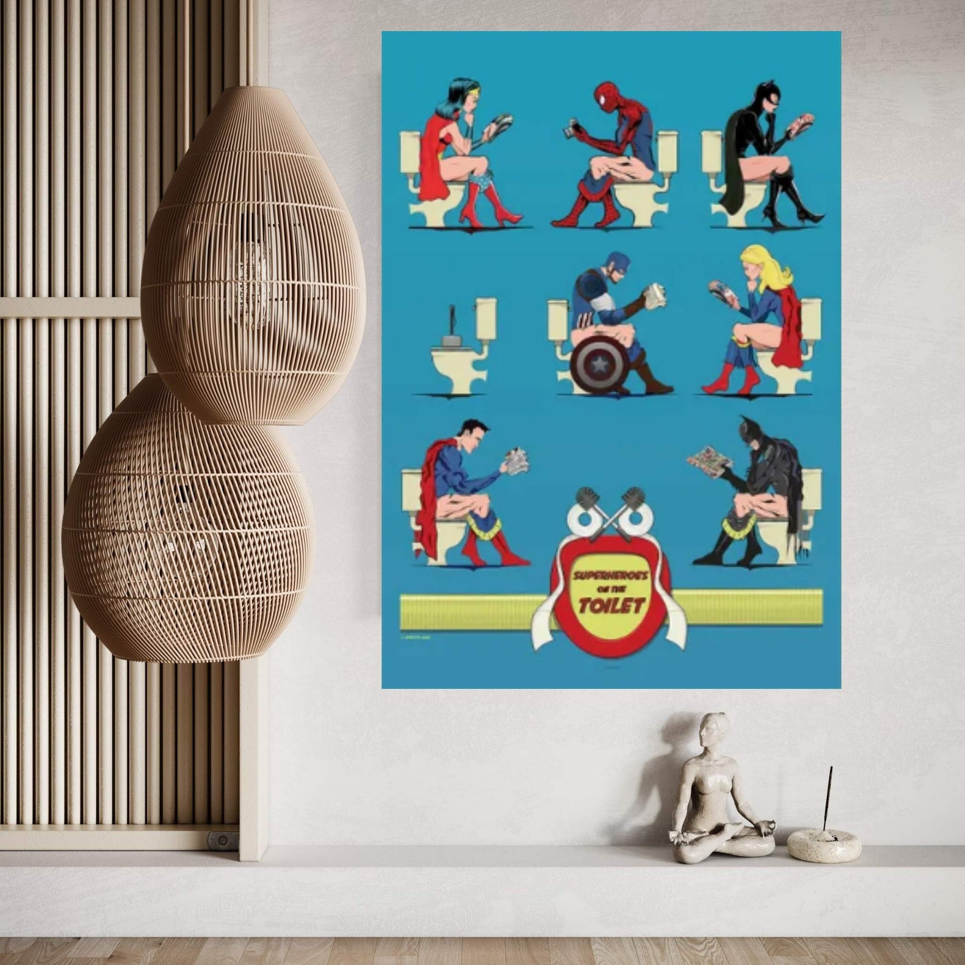 Heroes Canvas Wall Art - Y Canvas