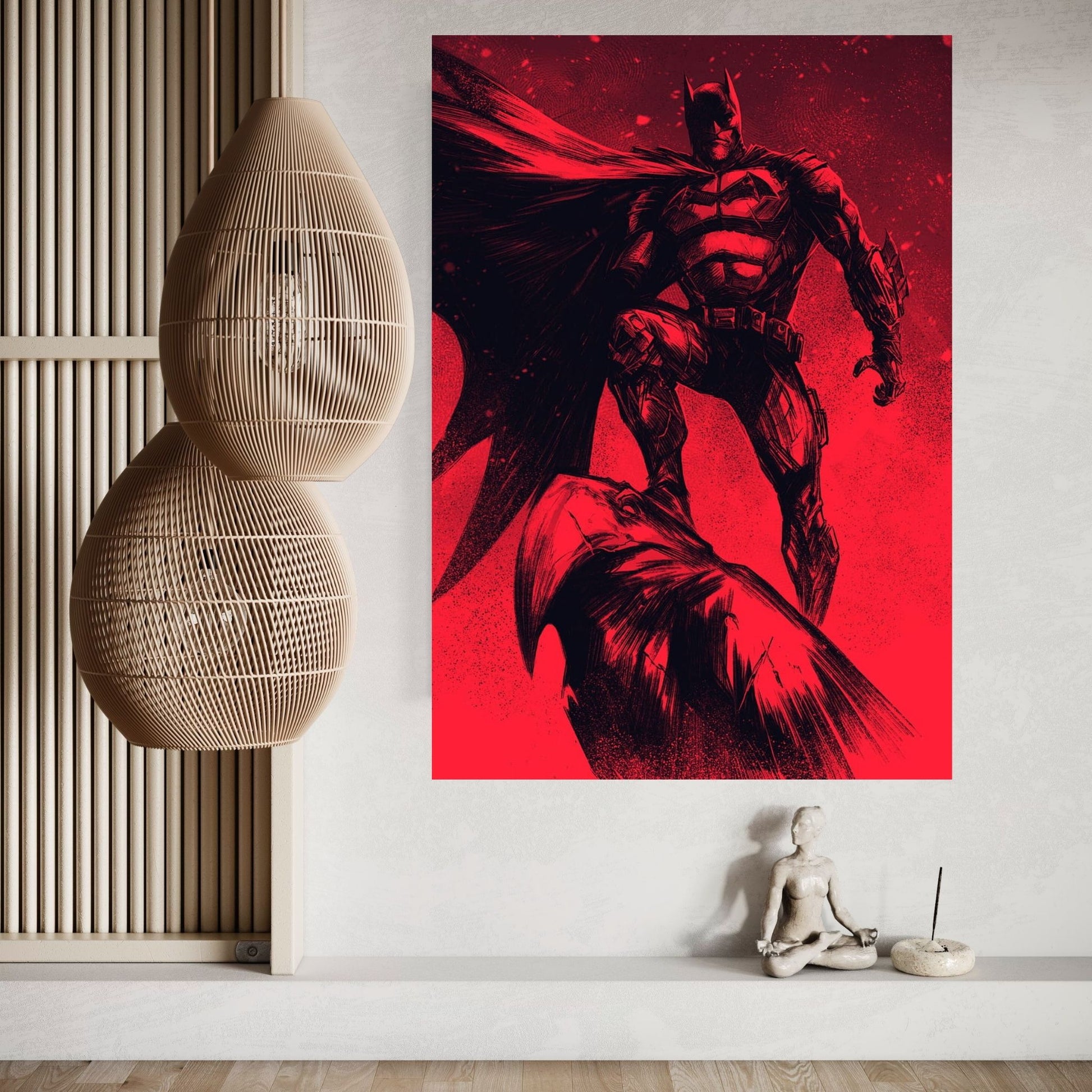 Batman Canvas Wall Art - Y Canvas