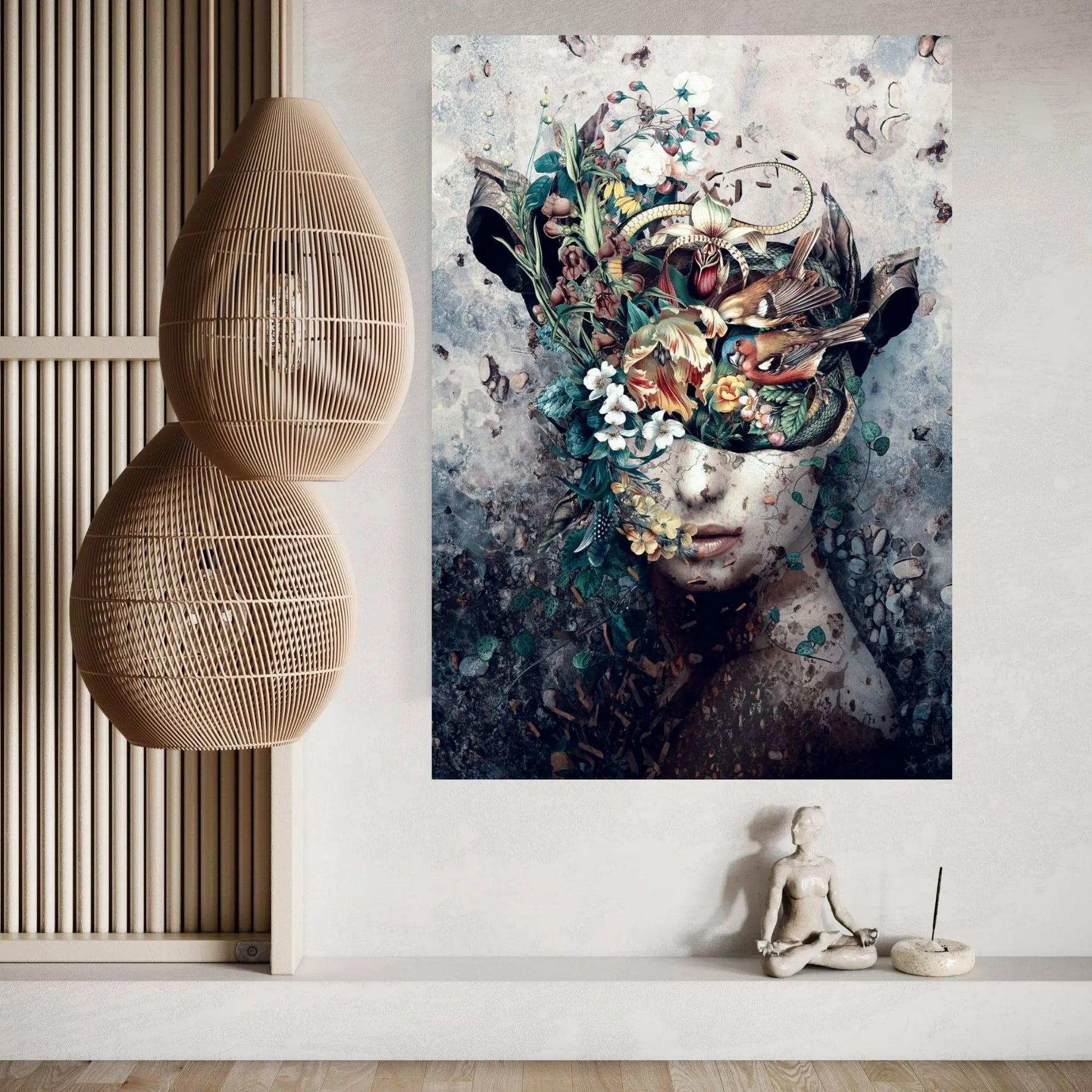 Source Of Life Canvas Wall Art - Y Canvas