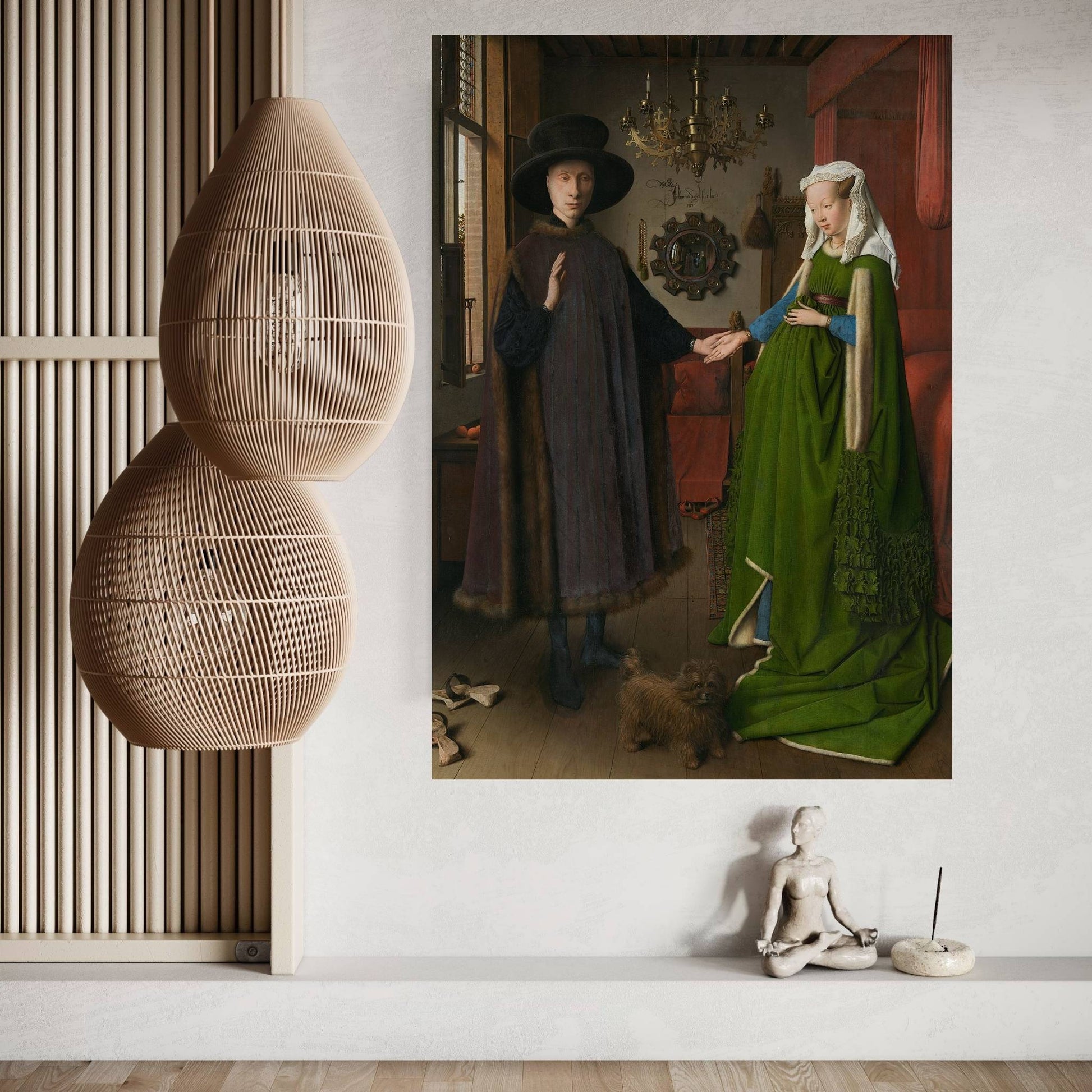 The Arnolfini Portrait Canvas Wall Art - Y Canvas