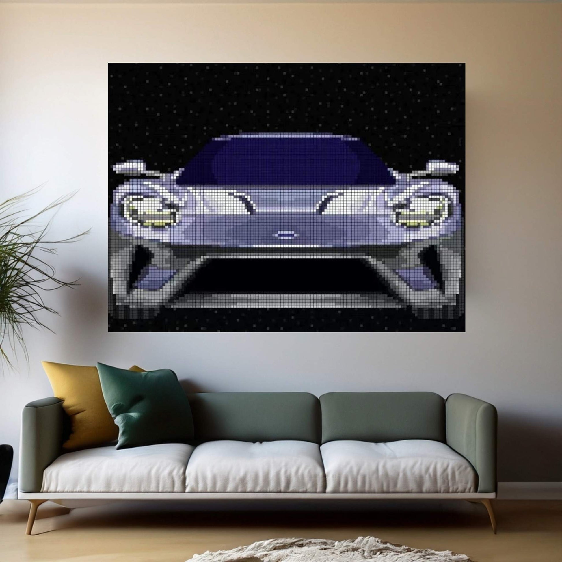 Ford GT Canvas Wall Art - Y Canvas