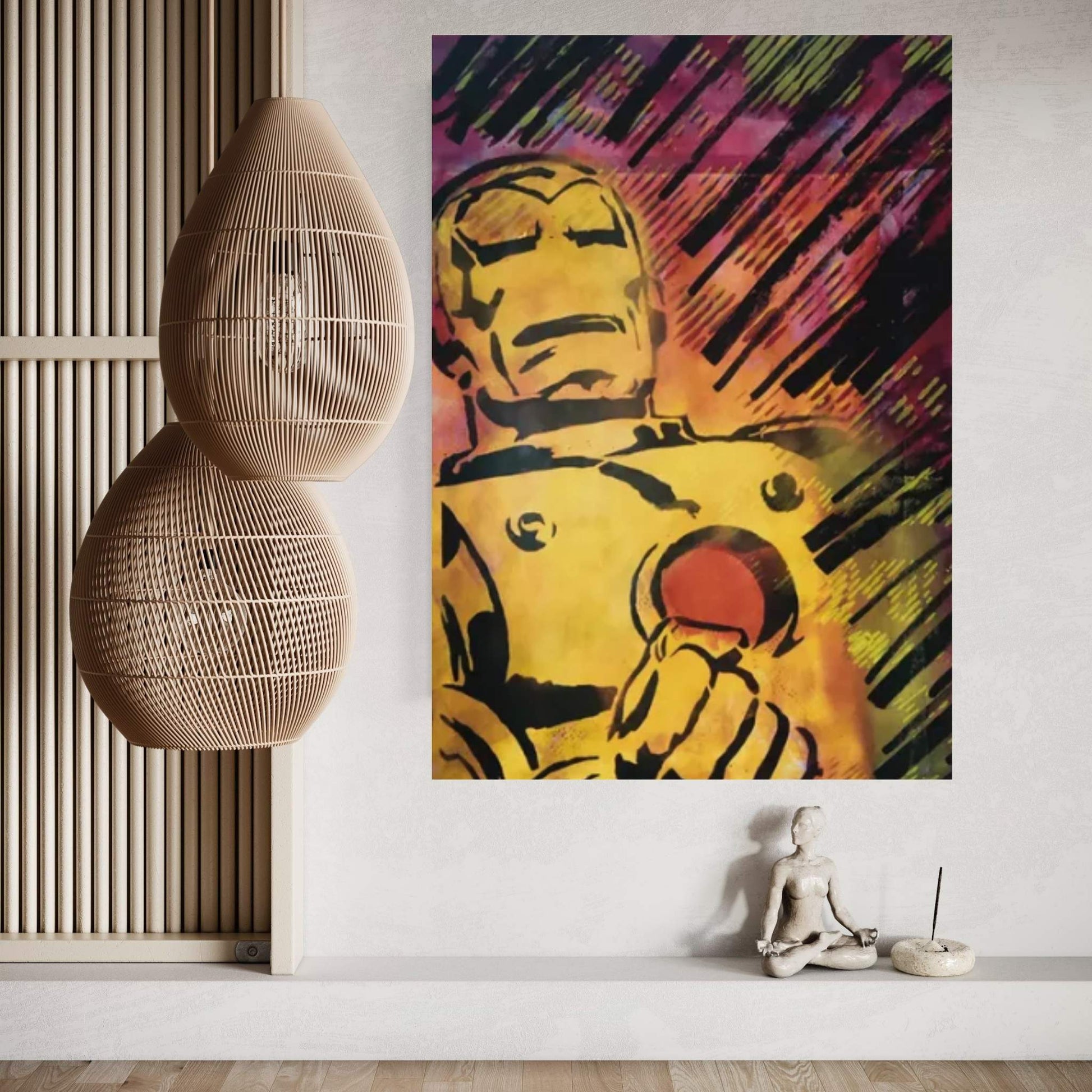 Anger Canvas Wall Art - Y Canvas