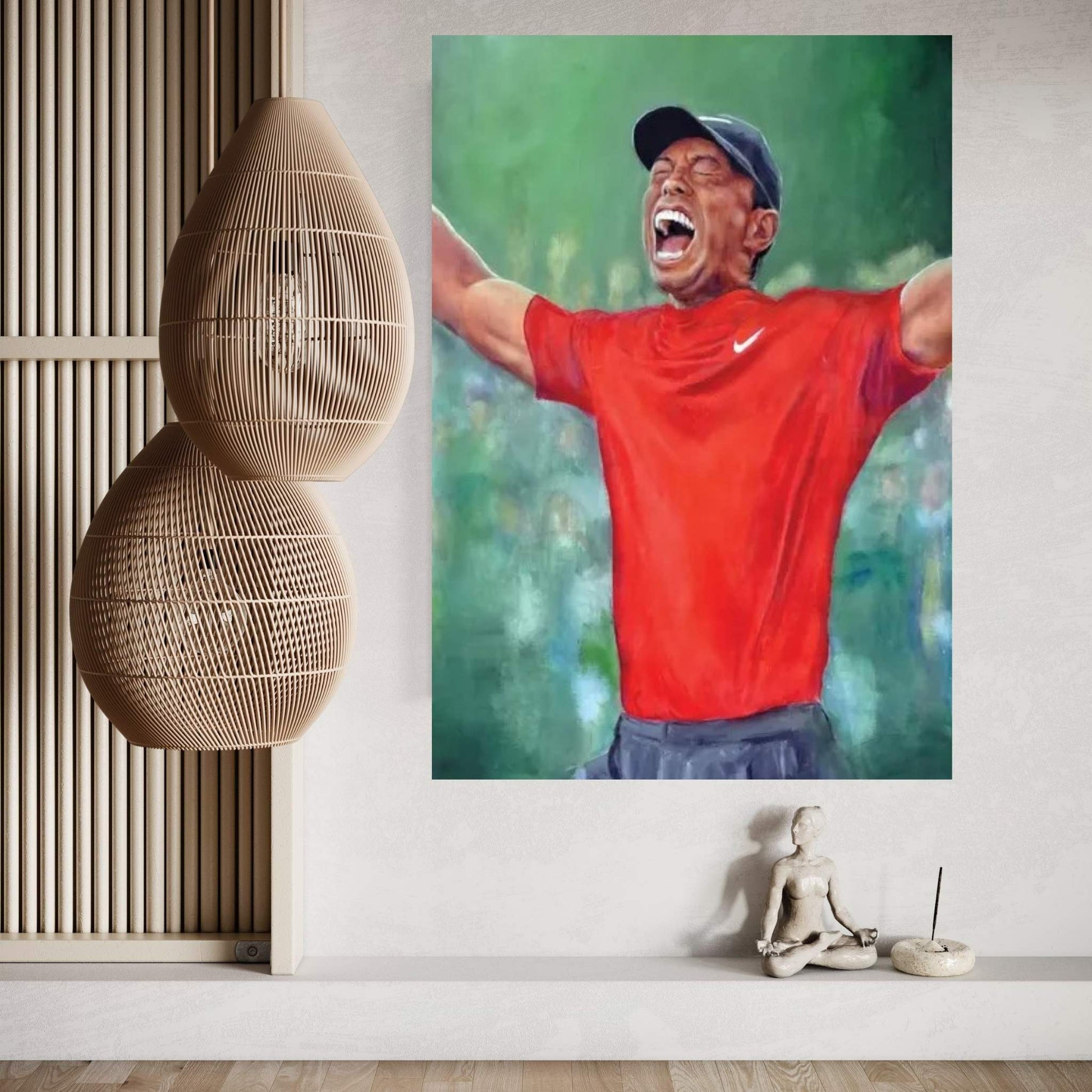 Tiger Woods Canvas Wall Art - Y Canvas