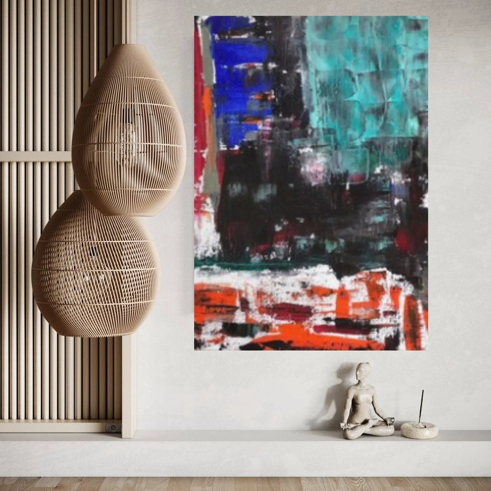 Abstract Painting Canvas Original Abstract Art Large Abstract Wall Art - Y Canvas