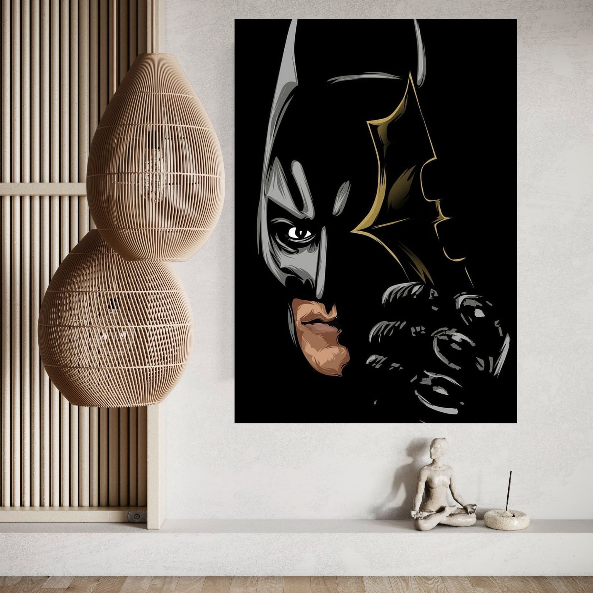 Batman Canvas Wall Art - Y Canvas