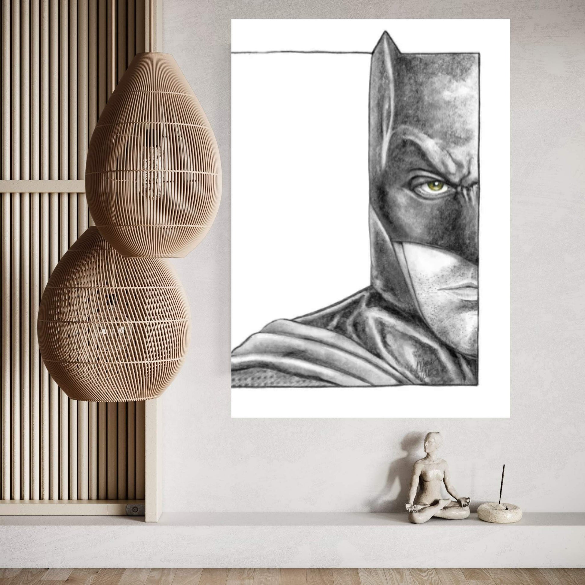 Batman Canvas Wall Art - Y Canvas