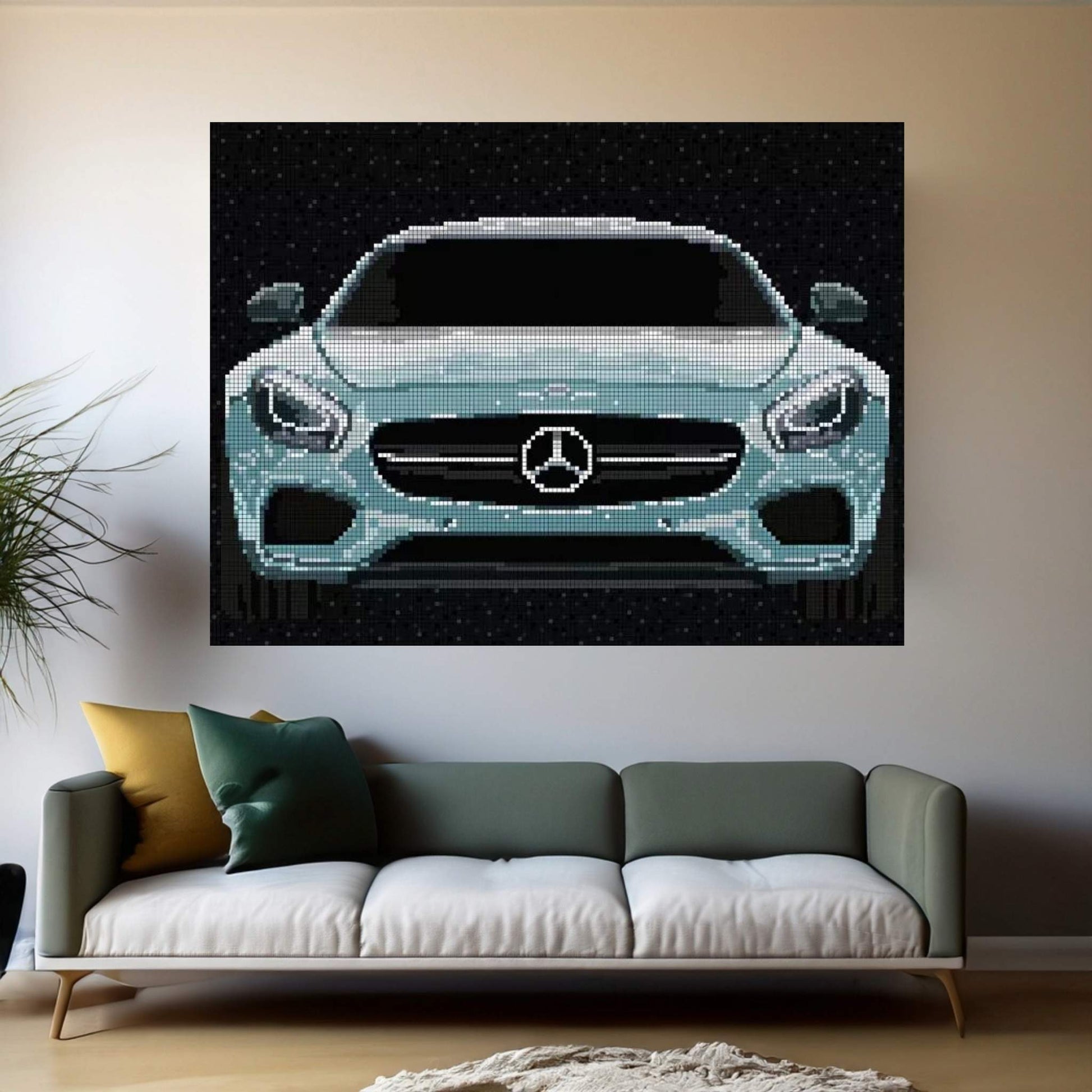 AMG GT Canvas Wall Art - Y Canvas