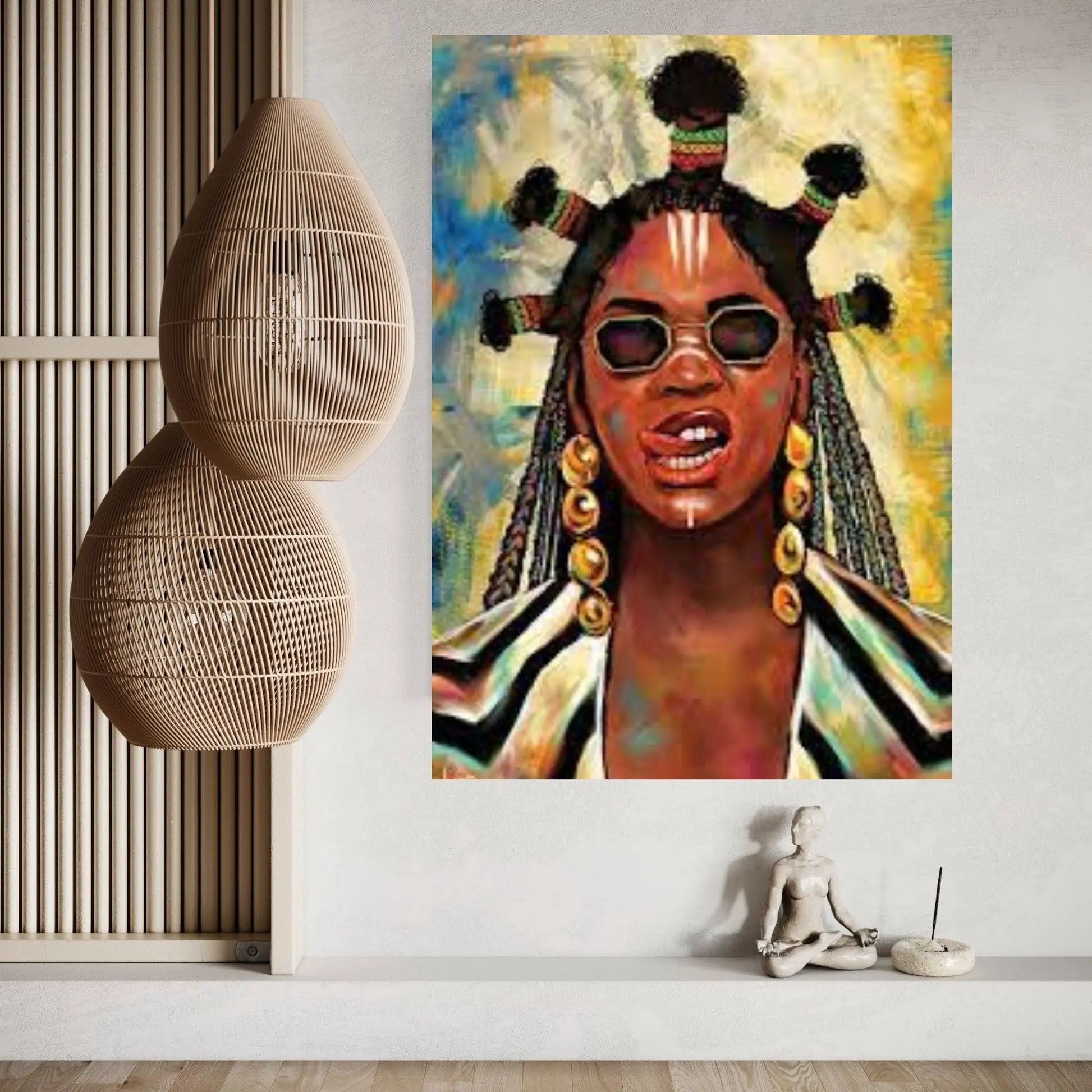 Black Is King Beyoncé Canvas Wall Art - Y Canvas