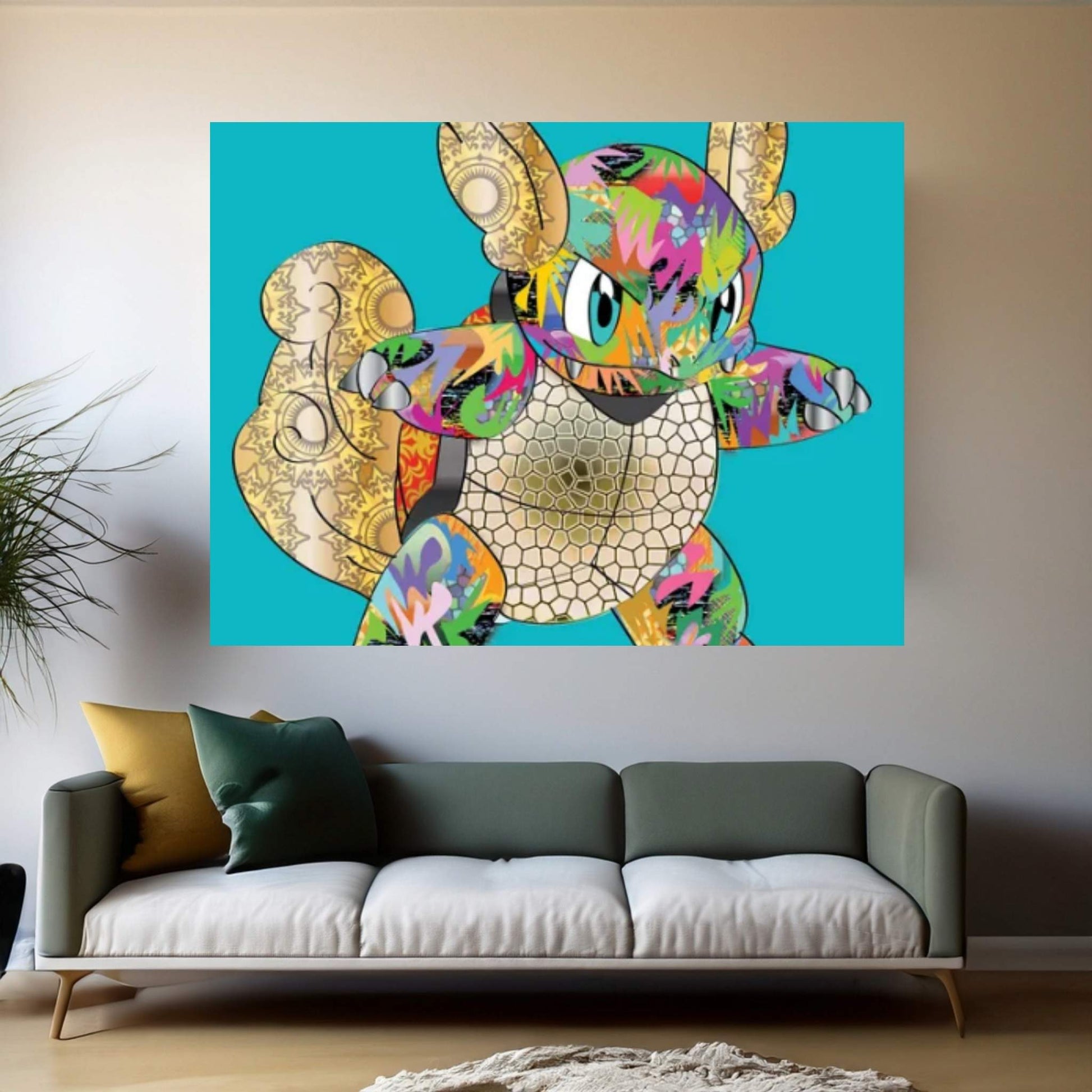 Pokémon - Squirtle Canvas Wall Art - Y Canvas