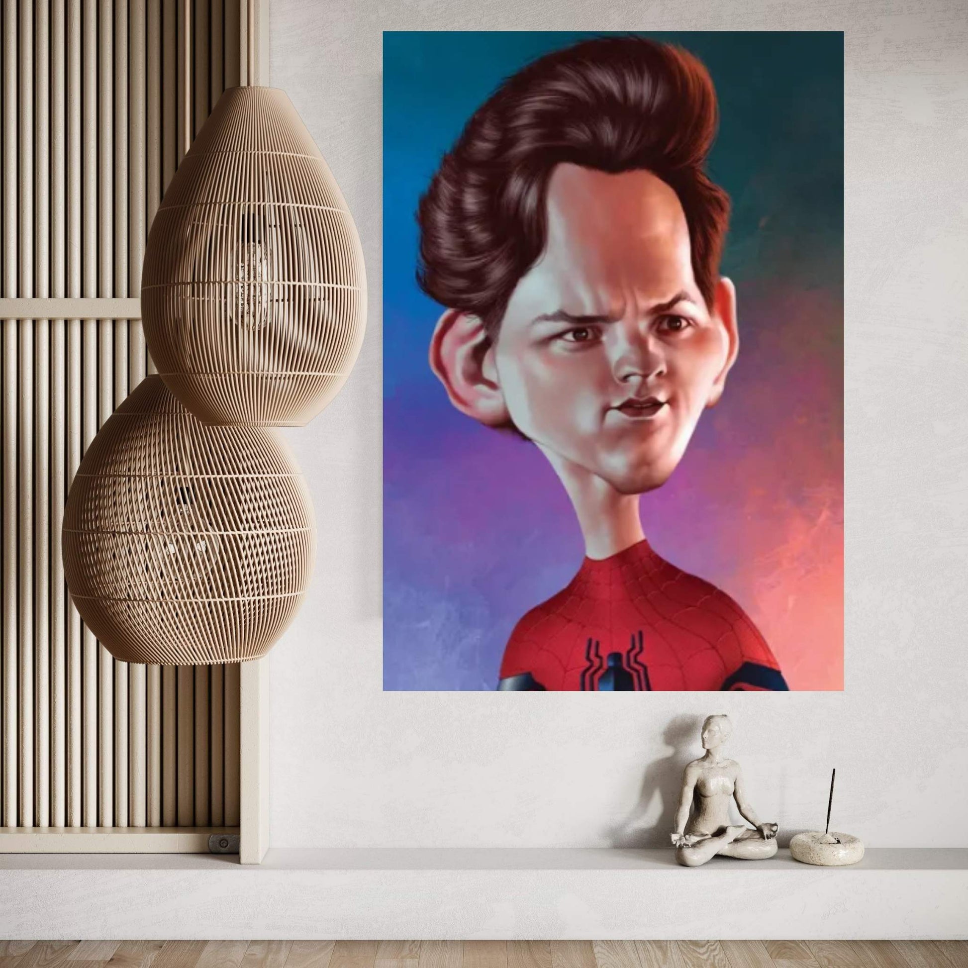 Spidey Canvas Wall Art - Y Canvas