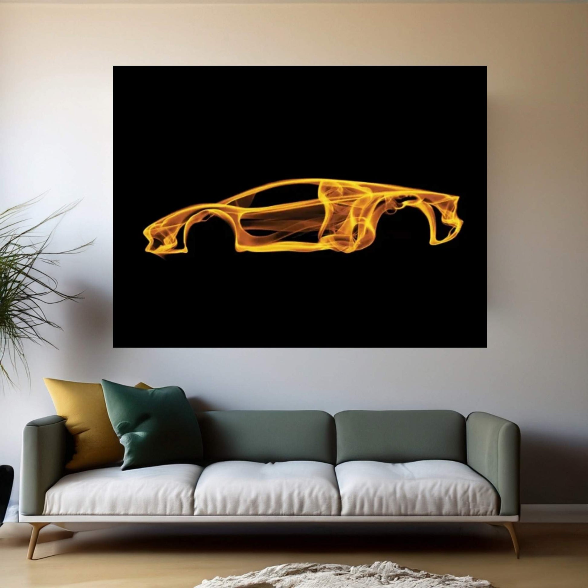 Lamborghini Aventador Canvas Wall Art - Y Canvas