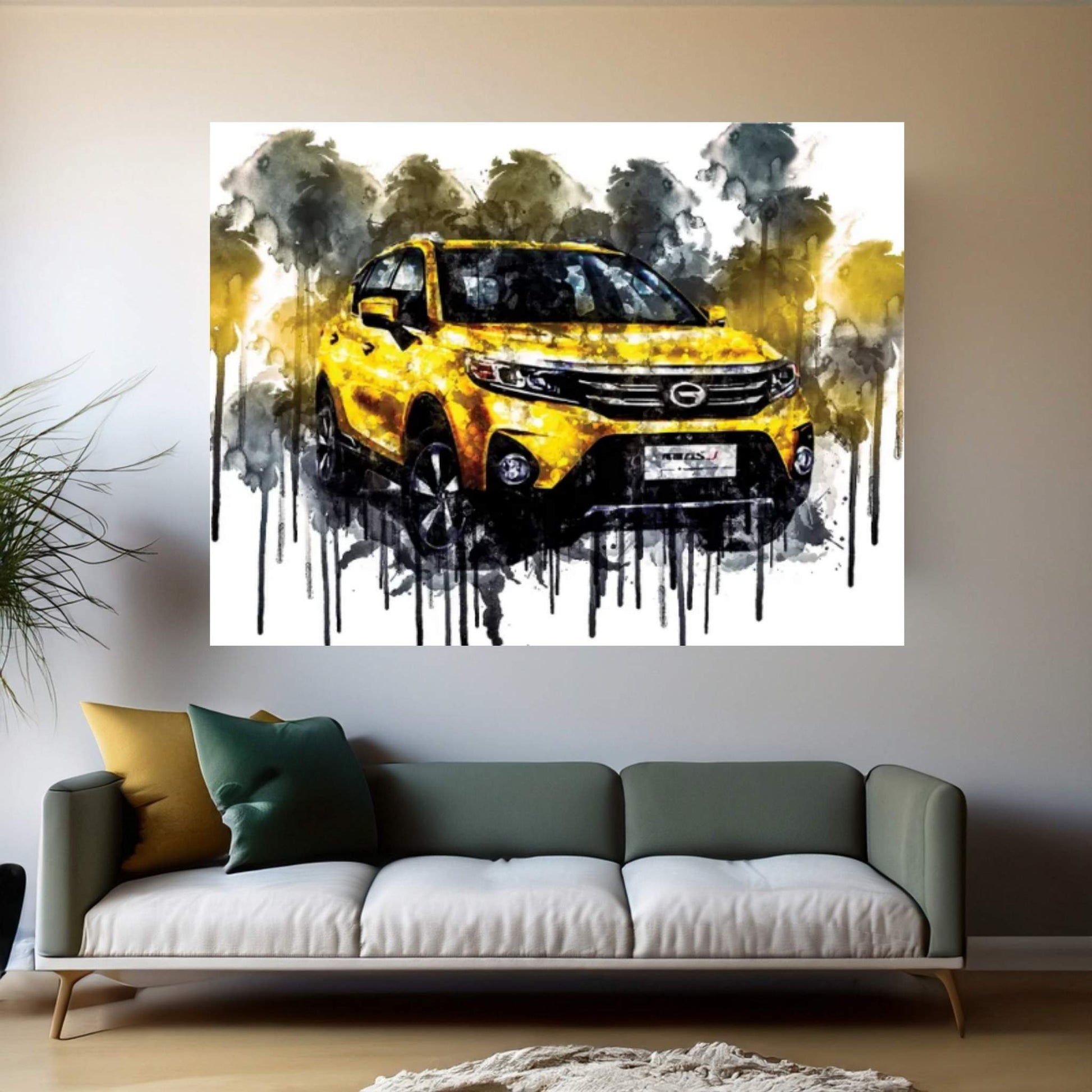 2017 Trumpchi GS3 Vehicle CCCIII Canvas Wall Art - Y Canvas