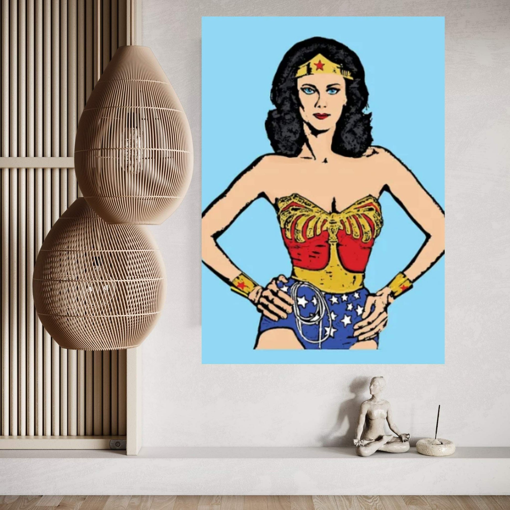 Wonder Woman Canvas Wall Art - Y Canvas