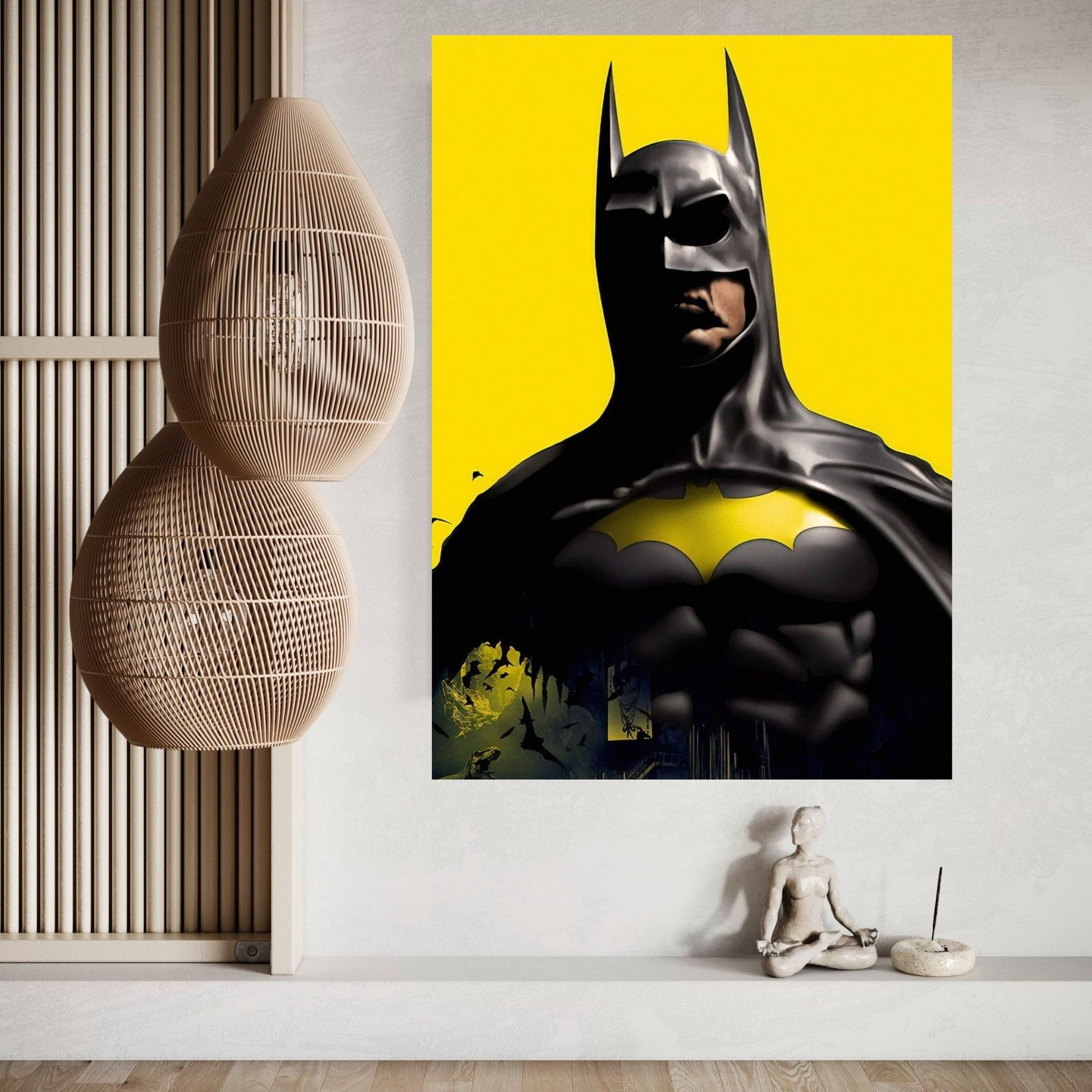 Batman Canvas Wall Art - Y Canvas