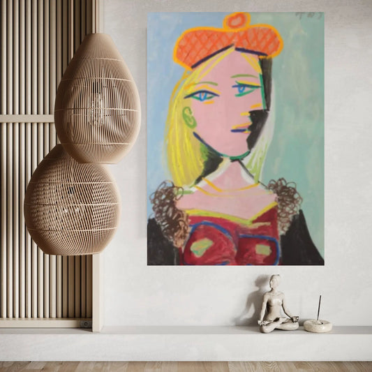 Pablo Picasso Marie-Therese Exhibition Canvas Wall Art Home Decor Poster Wall Hanging Pablo Picasso Print - Y Canvas