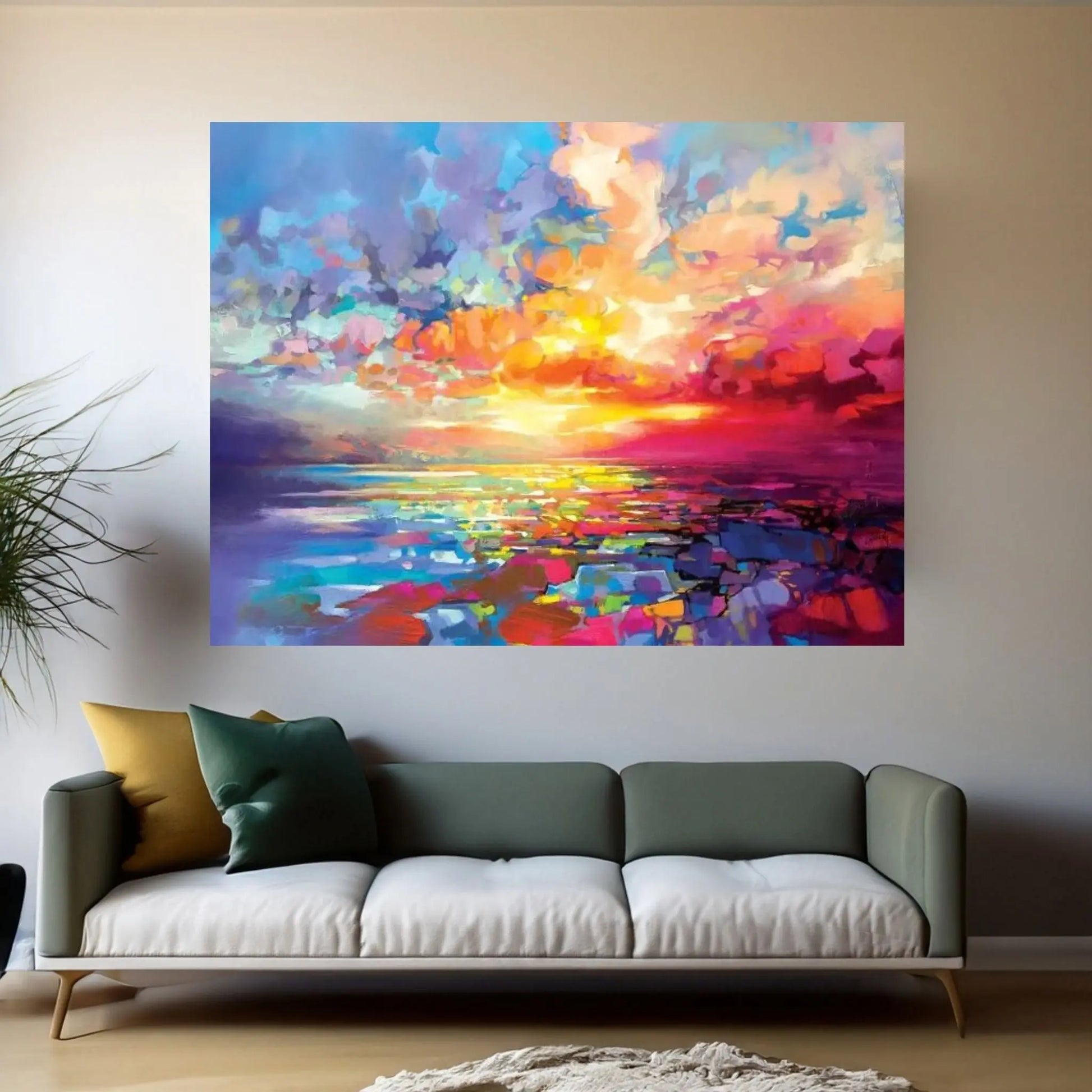 Loch Ness Euphoria Canvas Wall Art - Y Canvas