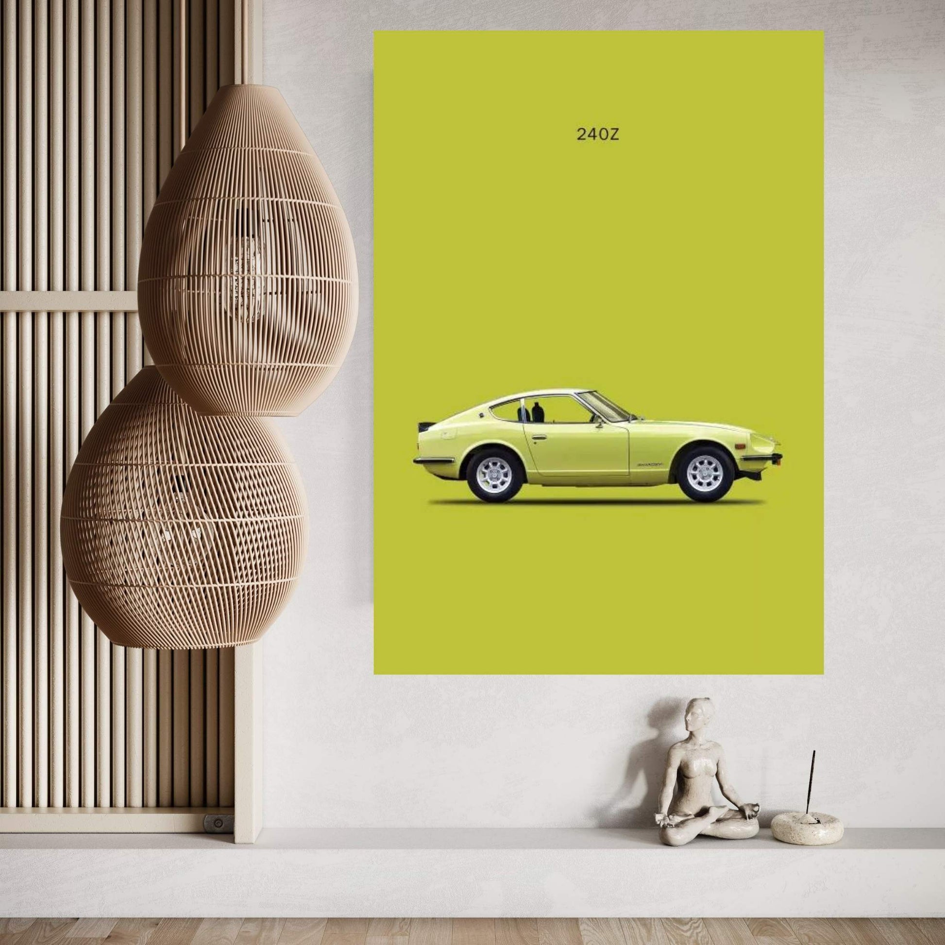 1969 Datsun 240Z Canvas Wall Art - Y Canvas