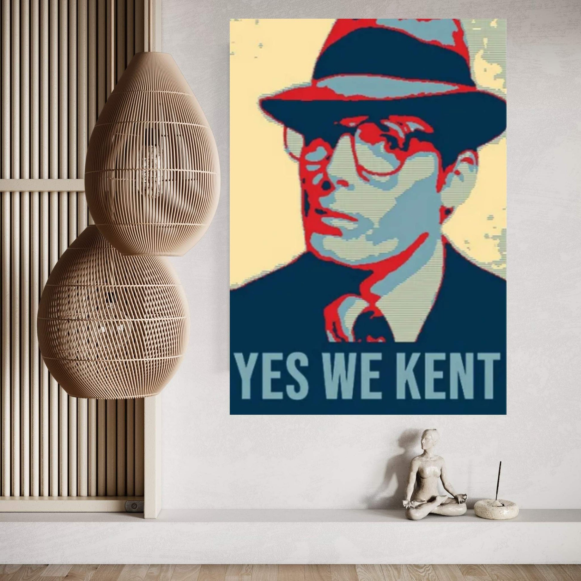 Yes We Kent Canvas Wall Art - Y Canvas