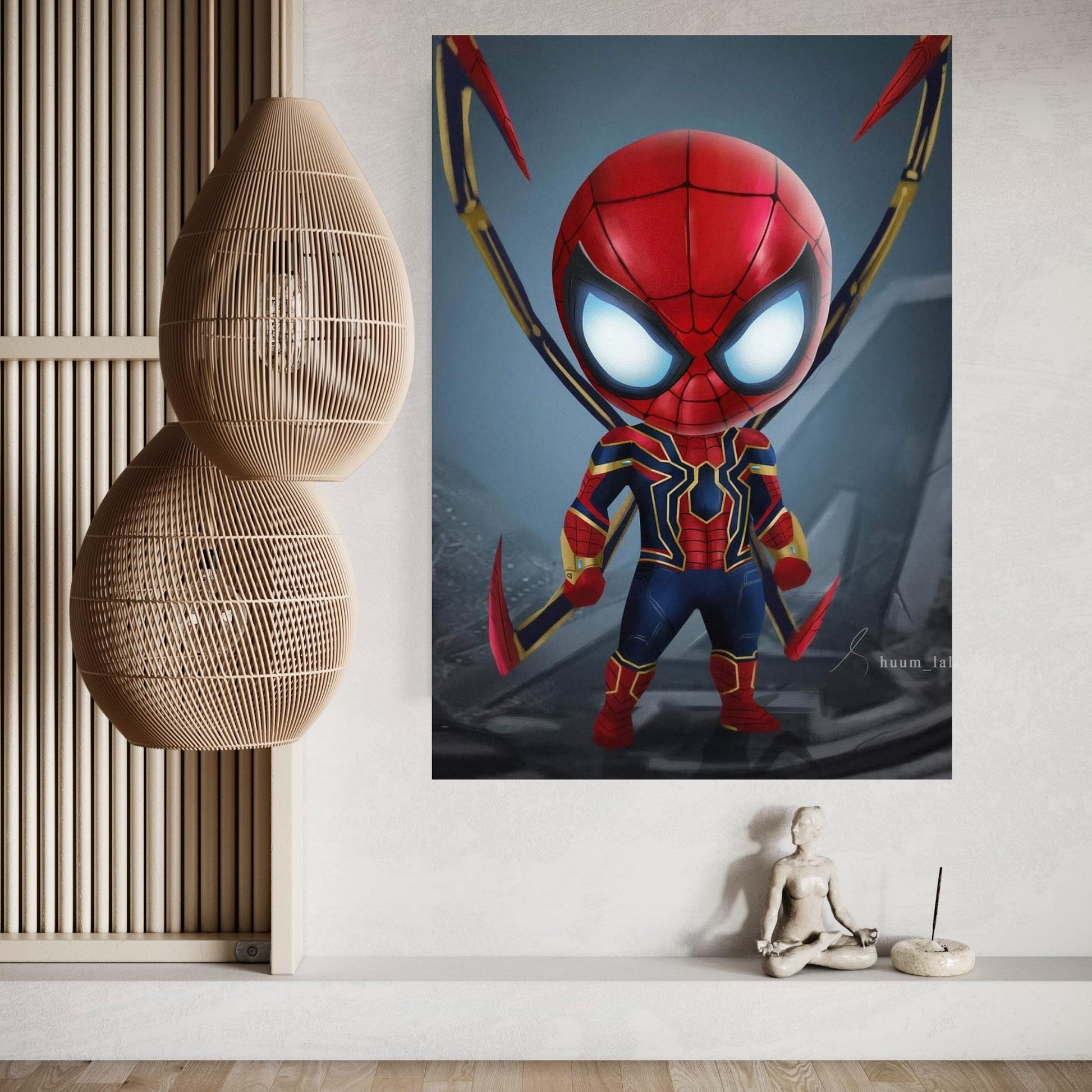 Spiderman Canvas Wall Art - Y Canvas