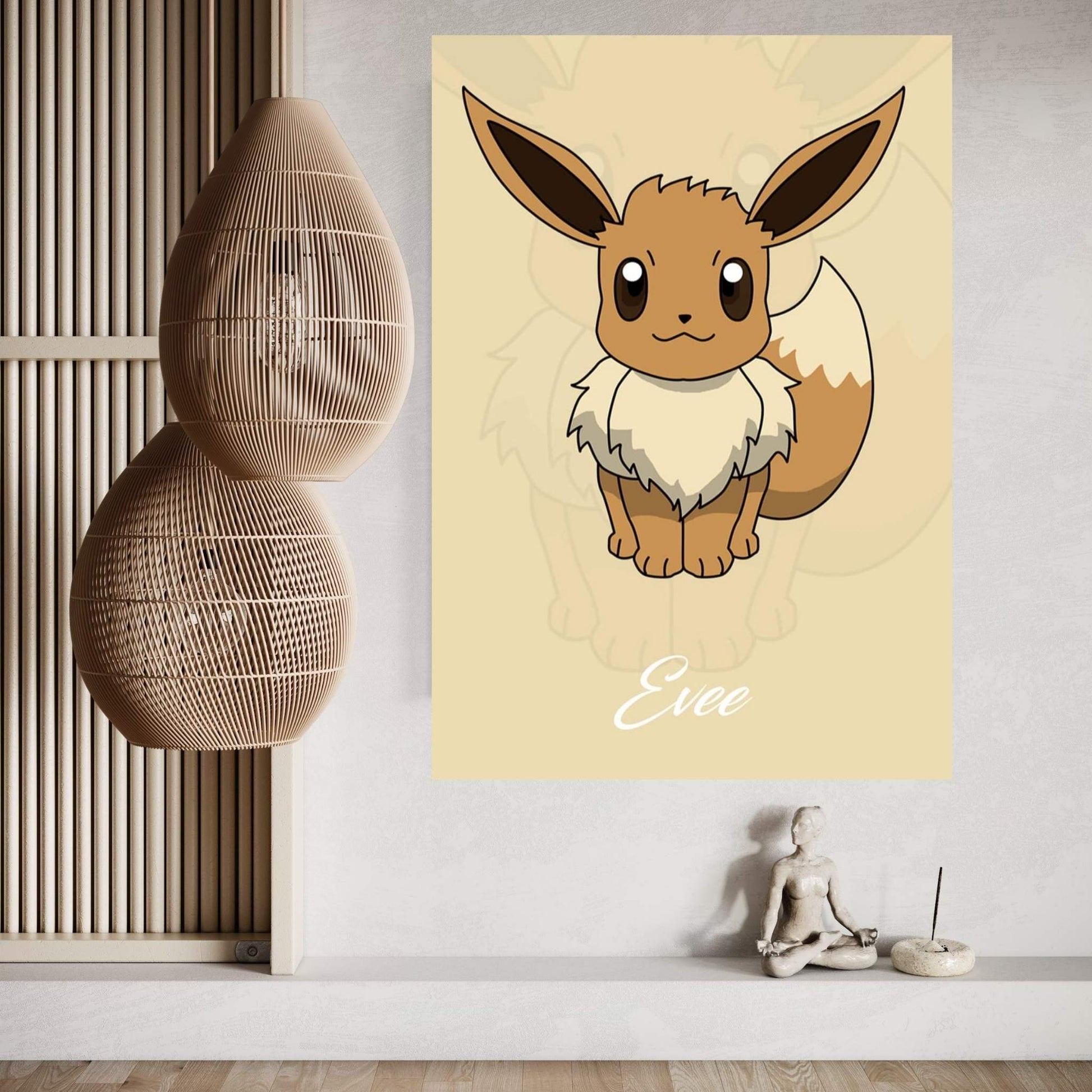 Pokémon - Evee Canvas Wall Art - Y Canvas