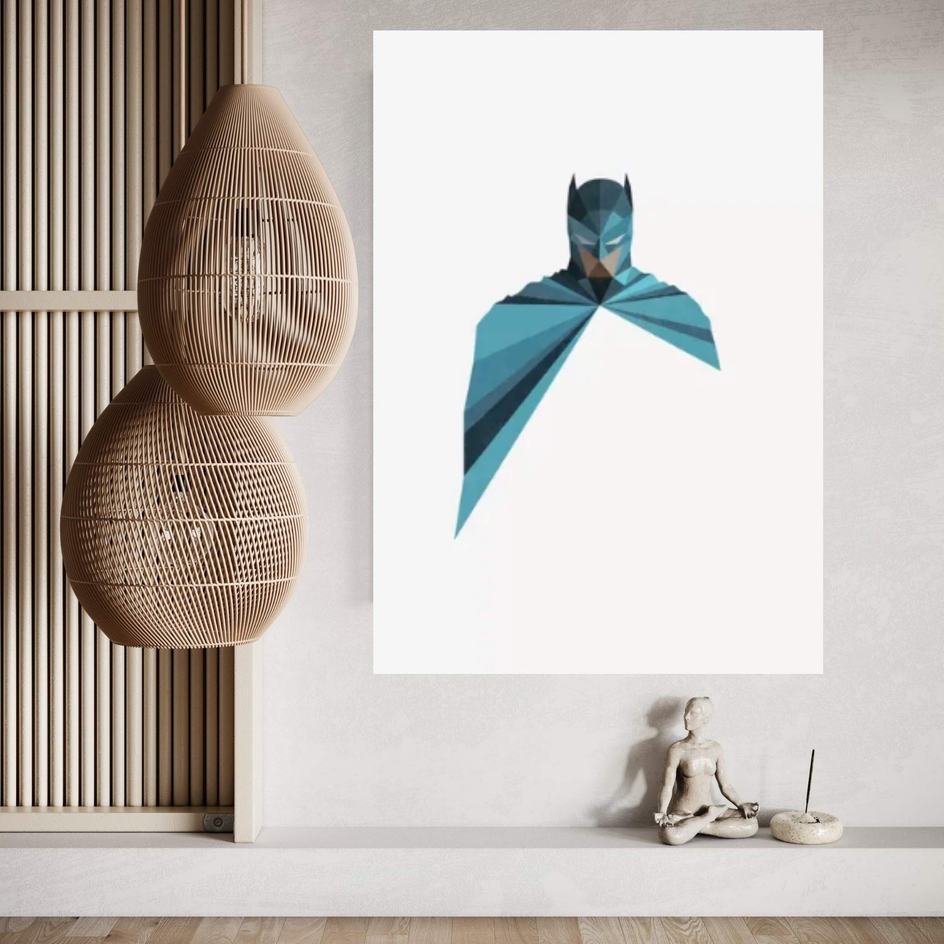 Dark As Knight Canvas Wall Art - Y Canvas