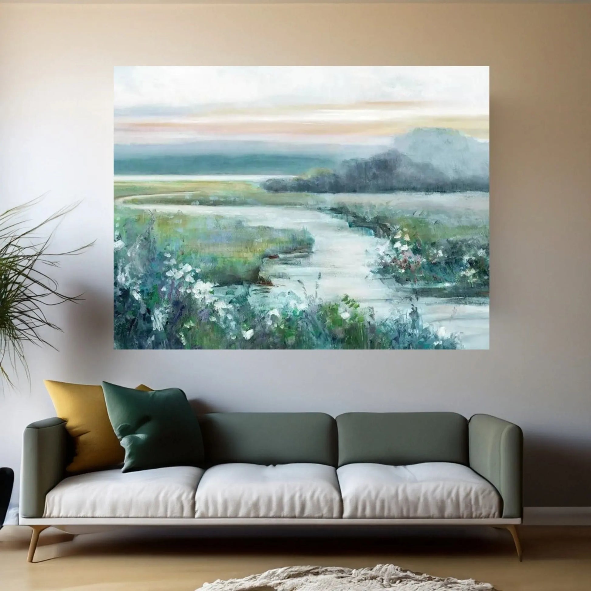 Eternity in Twilight Canvas Wall Art - Y Canvas