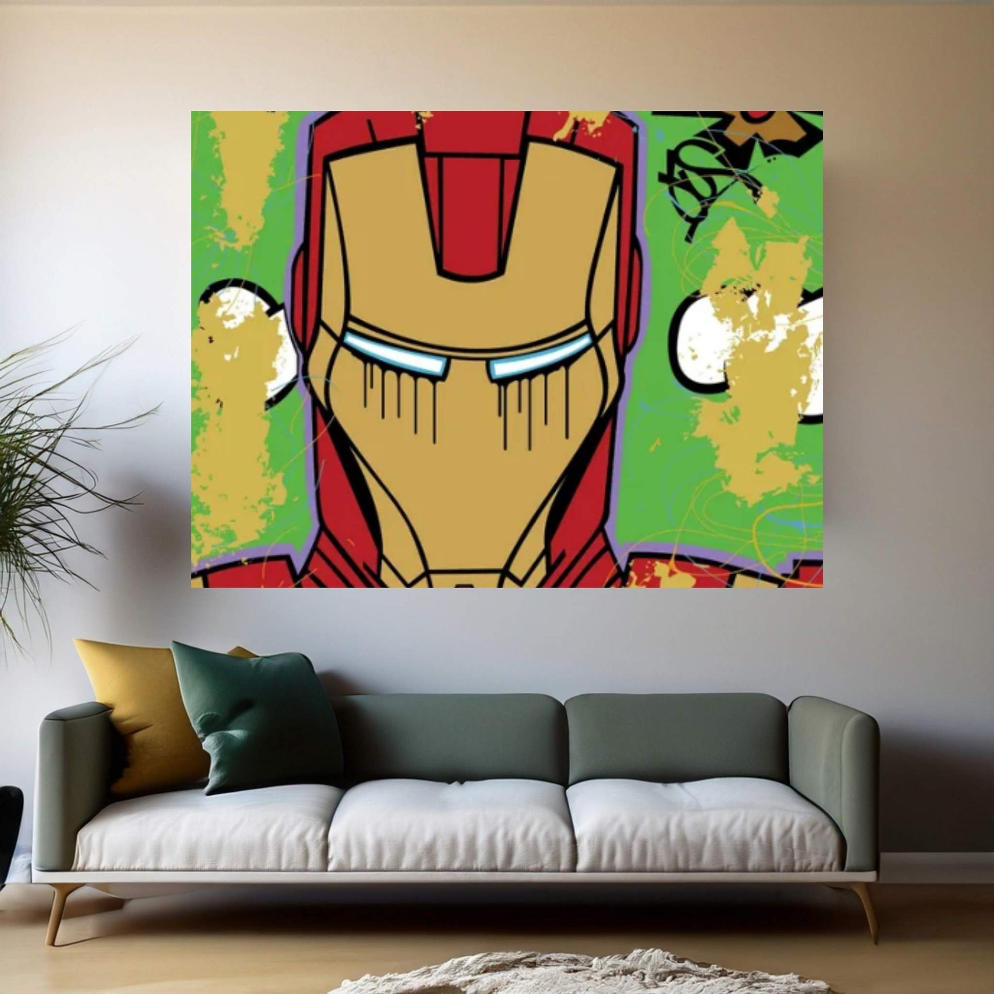 Iron Man Canvas Wall Art - Y Canvas