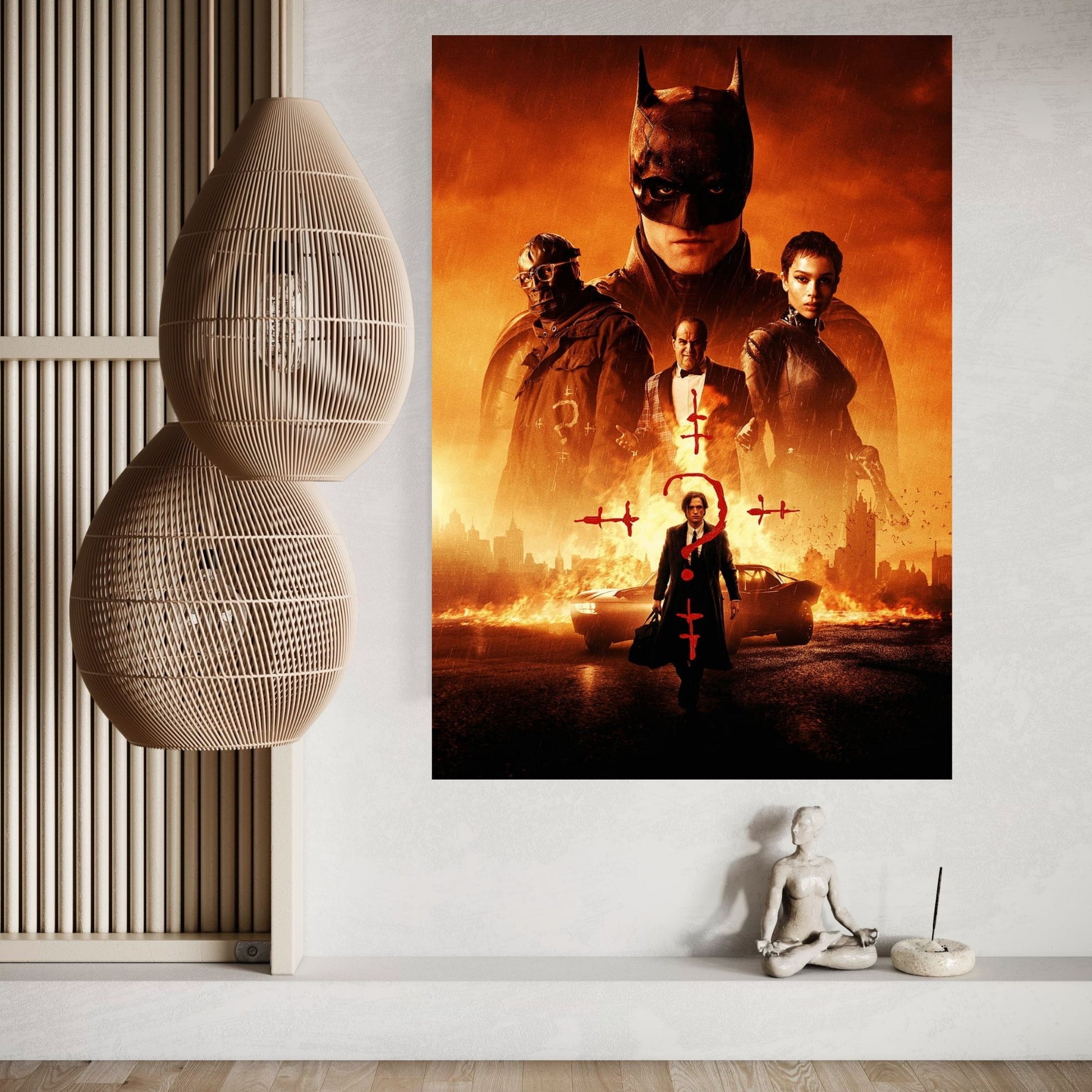 The Batman Canvas Wall Art - Y Canvas