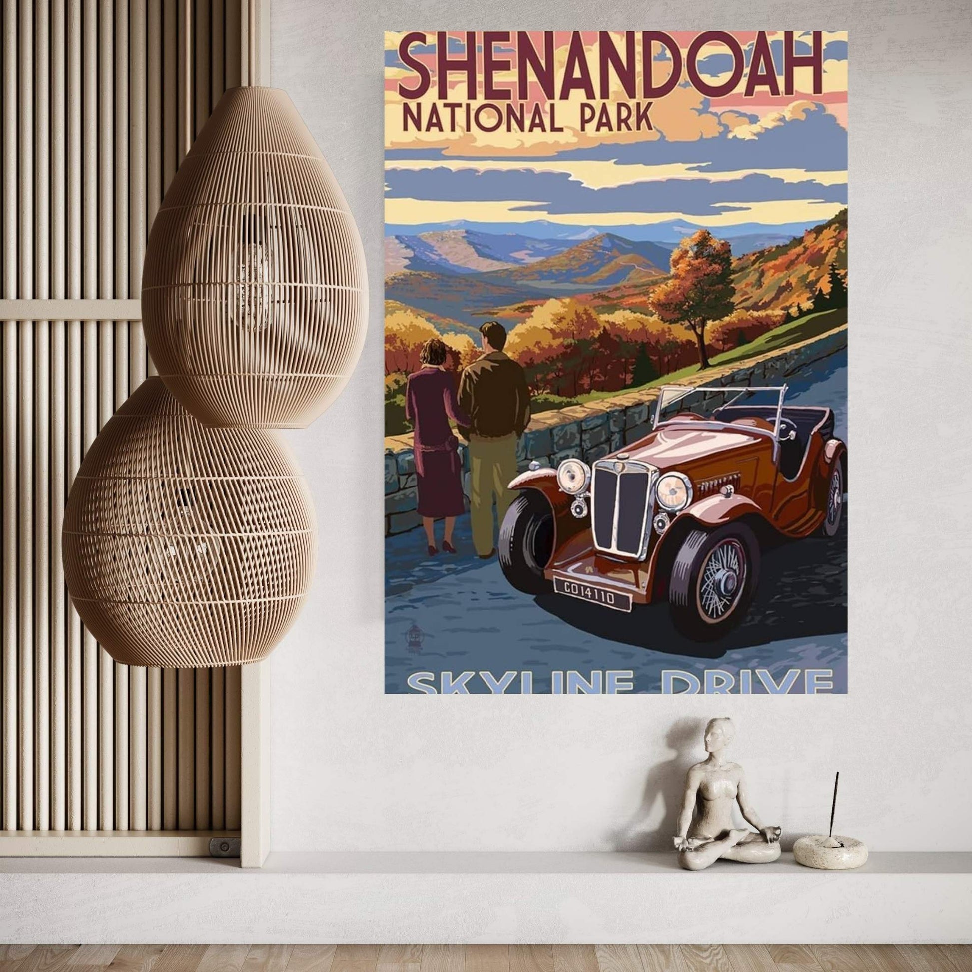 Shenandoah National Park (Skyline Drive) Canvas Wall Art - Y Canvas