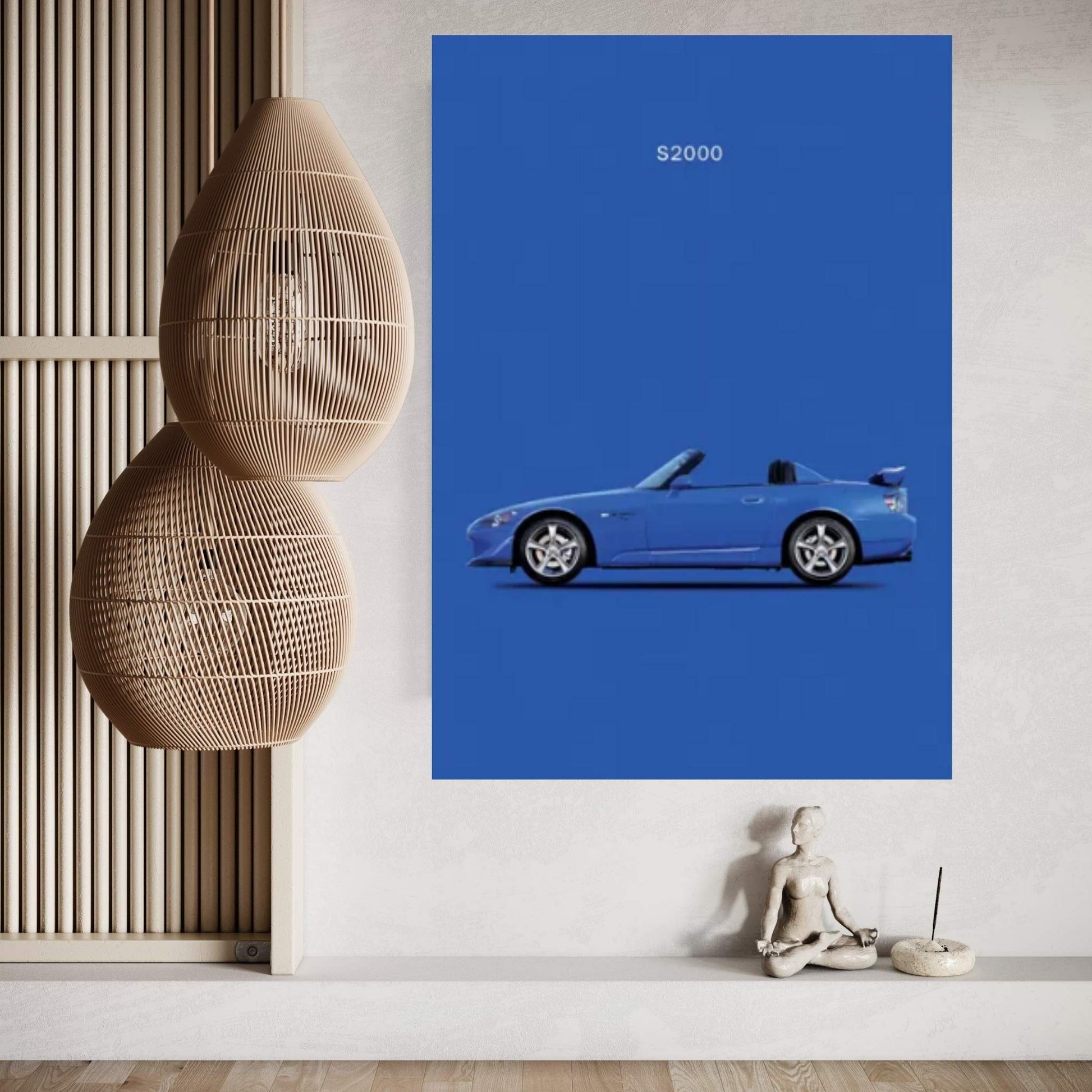 2009 Honda S2000 Canvas Wall Art - Y Canvas